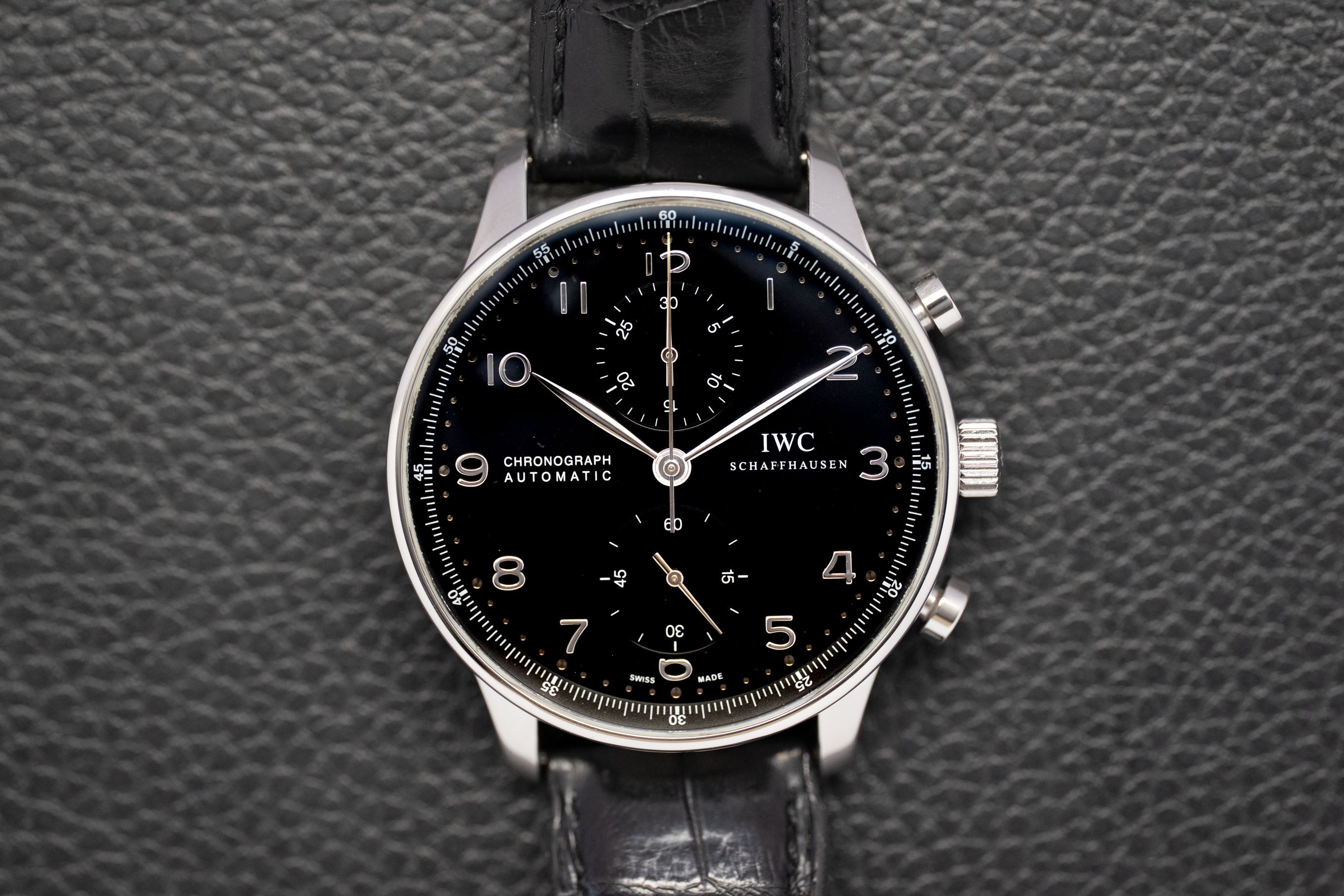 IWC Portugieser Chronograph IW371447 Papers 2017