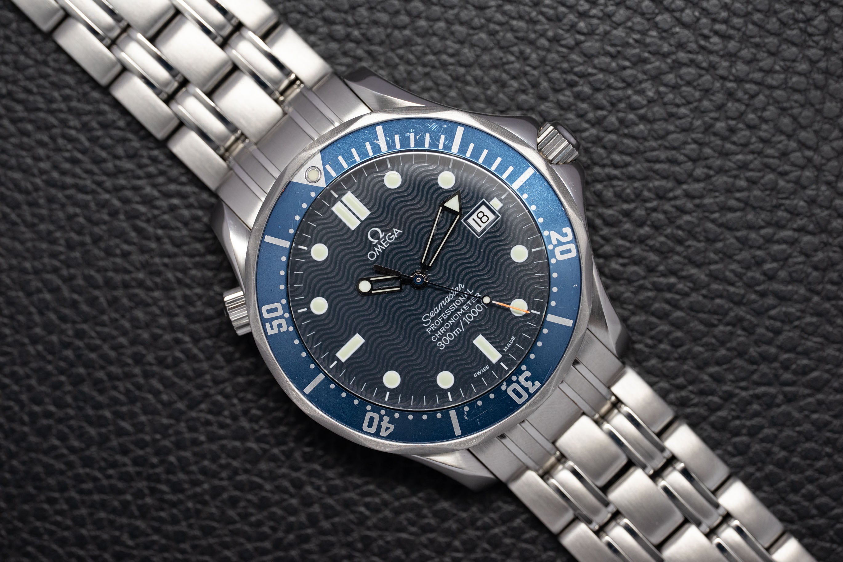 Omega Seamaster 300 2531.80 Blue Dial 2006