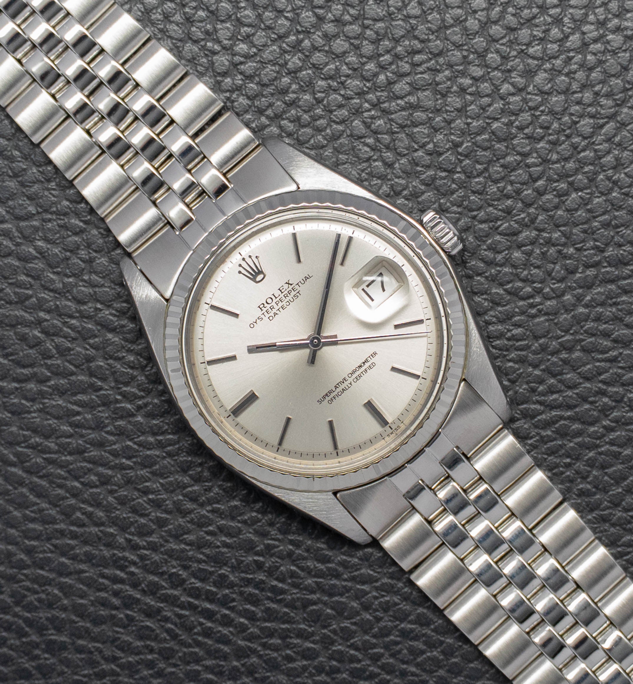 Rolex Datejust 1601 Silver Dial 1971