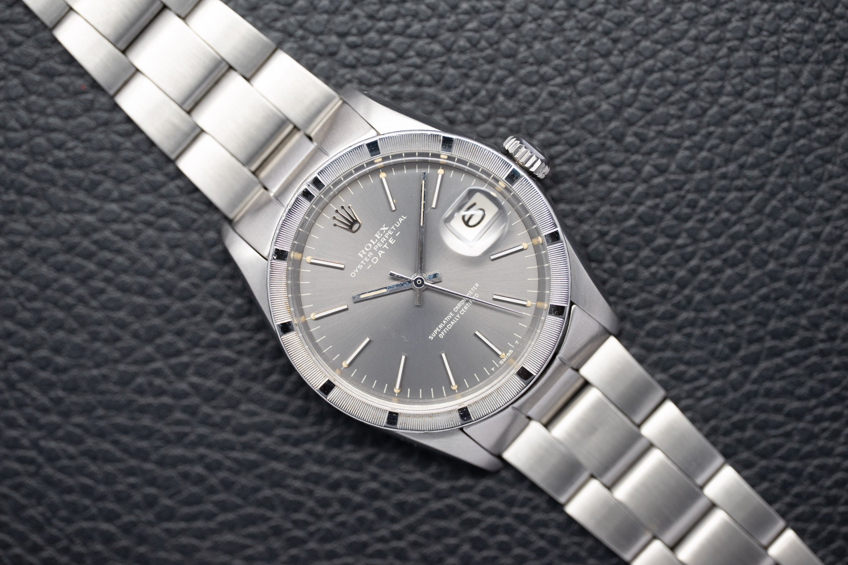 Rolex Date 1501 Gray Dial 1969