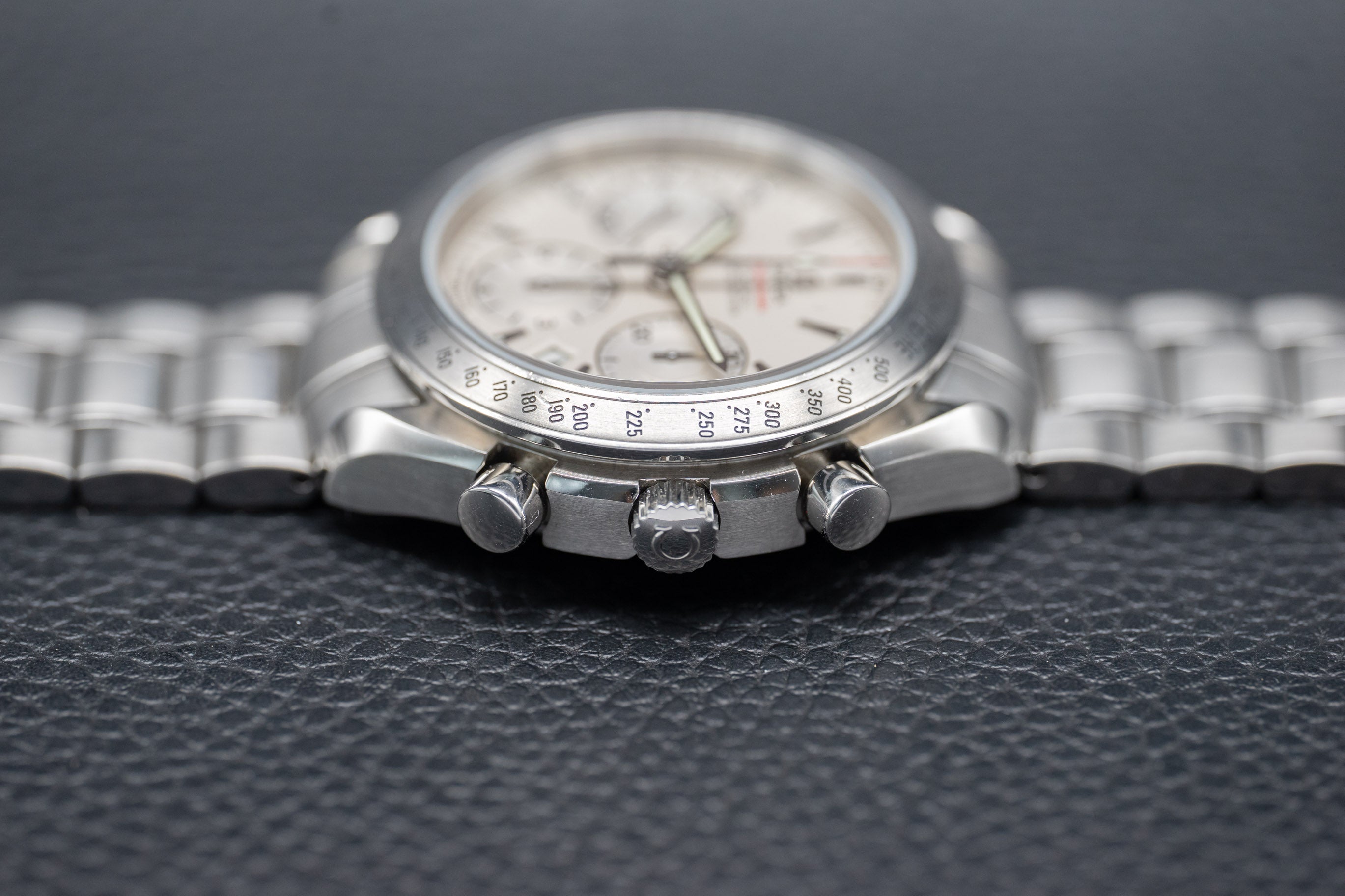 Omega Speedmaster Date 323.10.40.40.02.001 White Dial 2014