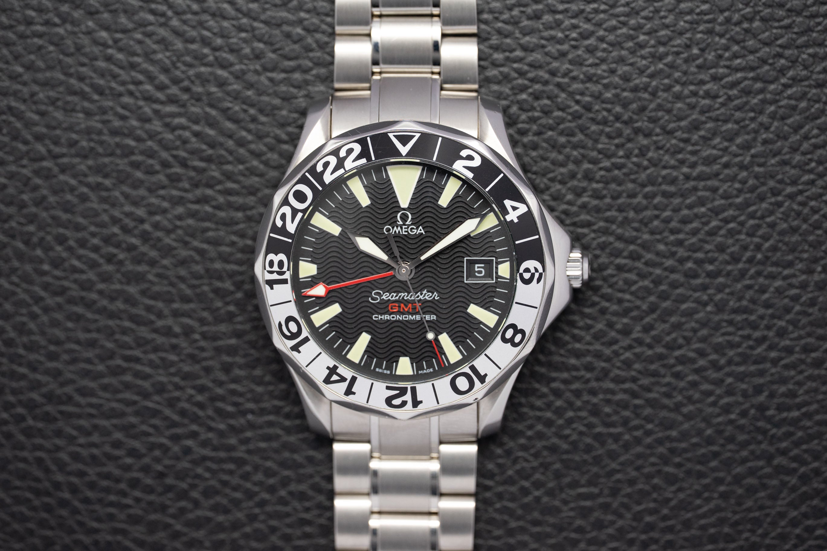Omega Seamaster GMT 2534.50 Black Dial 2006