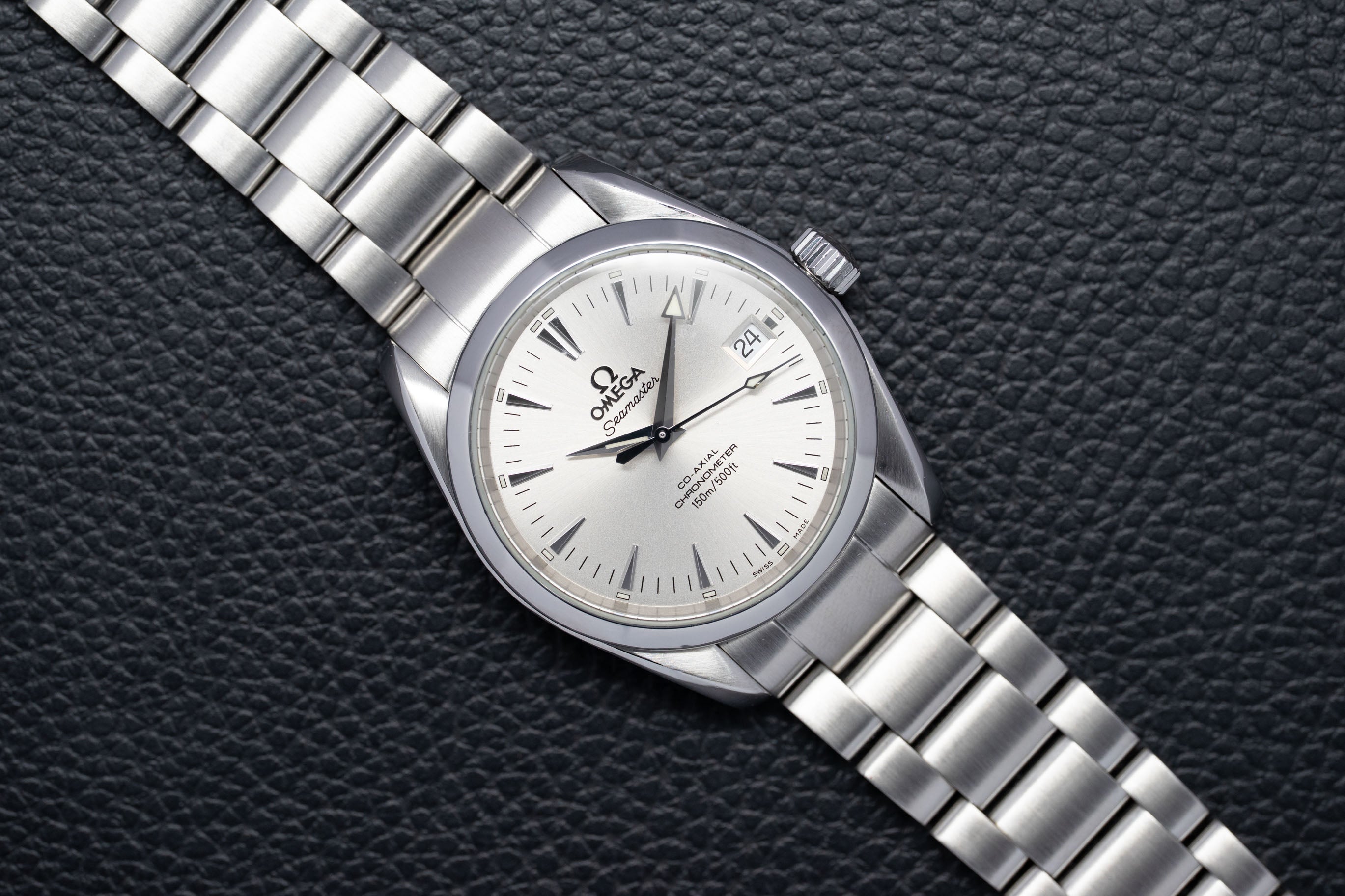 Omega Seamaster Aqua Terra 2504.30 Silver Dial 2006