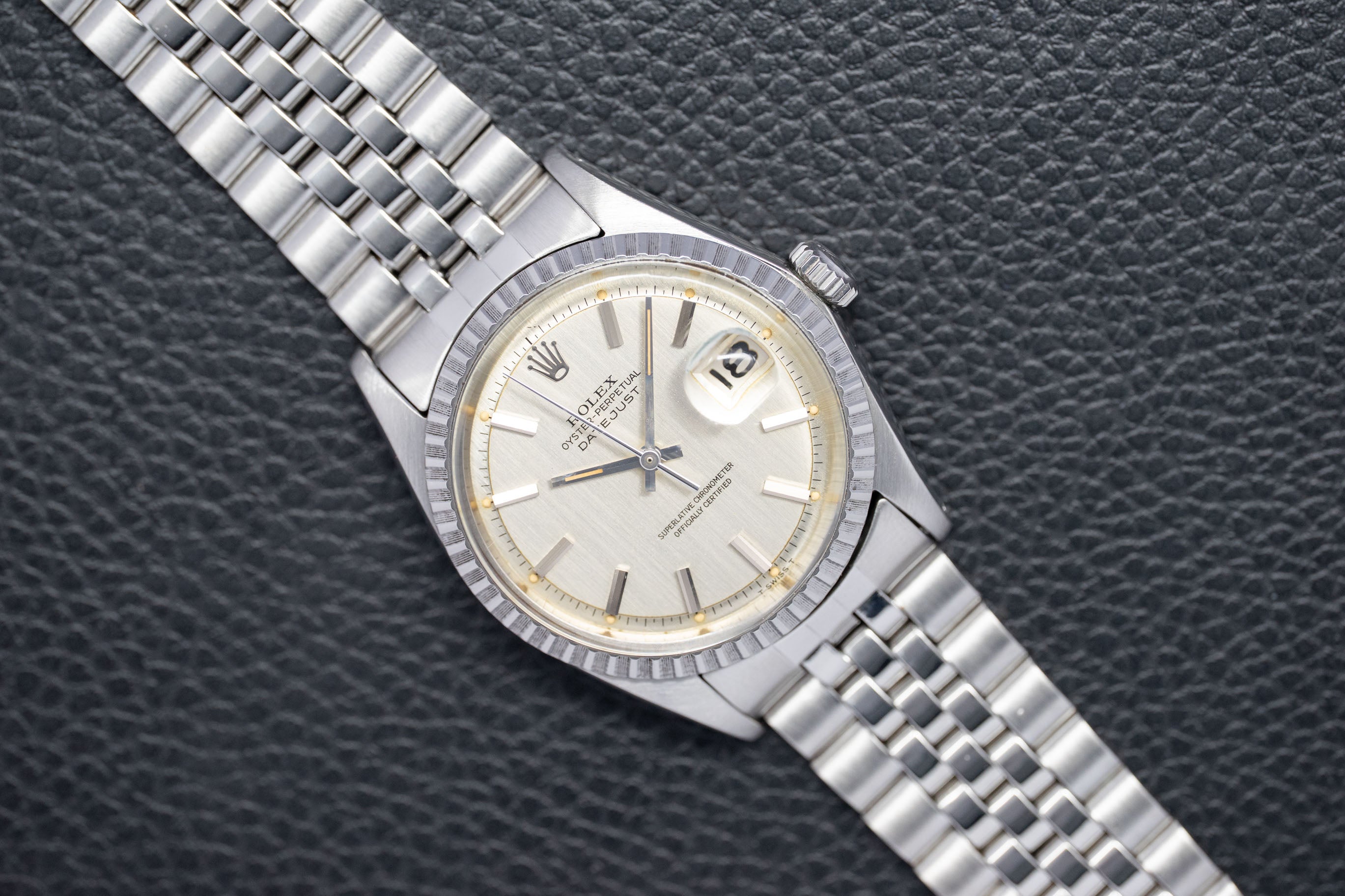 Rolex Datejust 1603 Silver Dial 1965