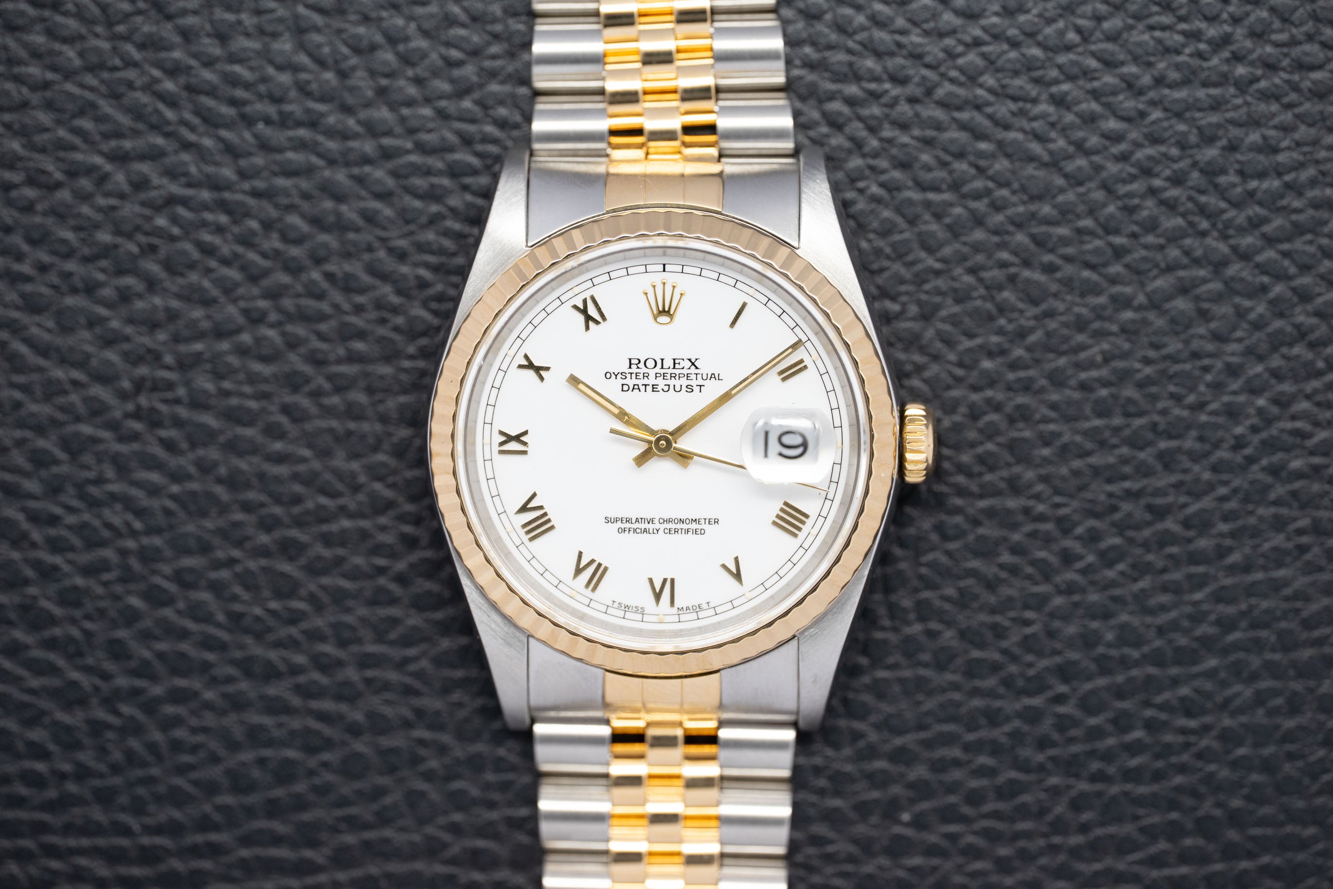 Rolex Datejust 16233 White Dial 1992