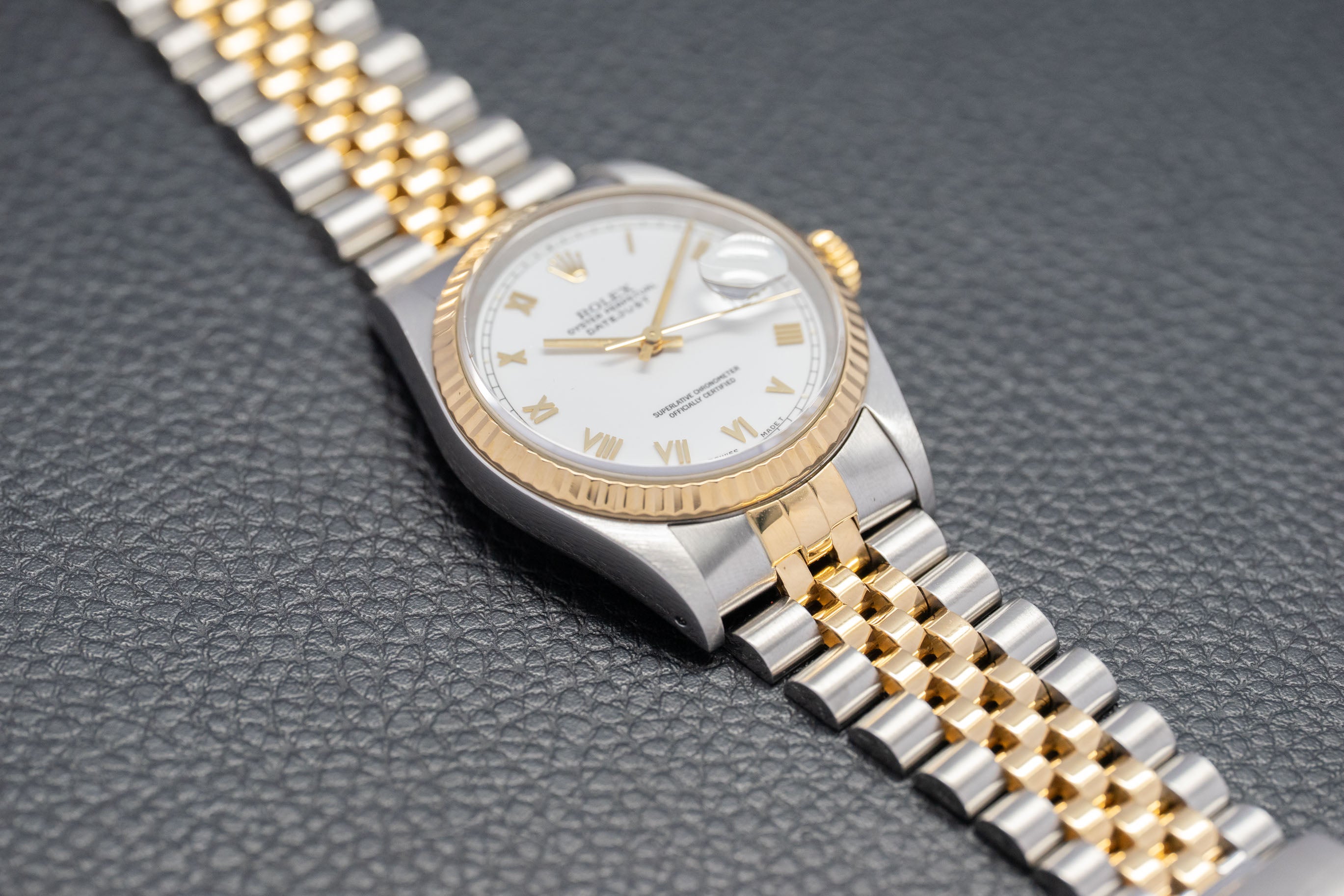 Rolex Datejust 16233 White Dial 1992