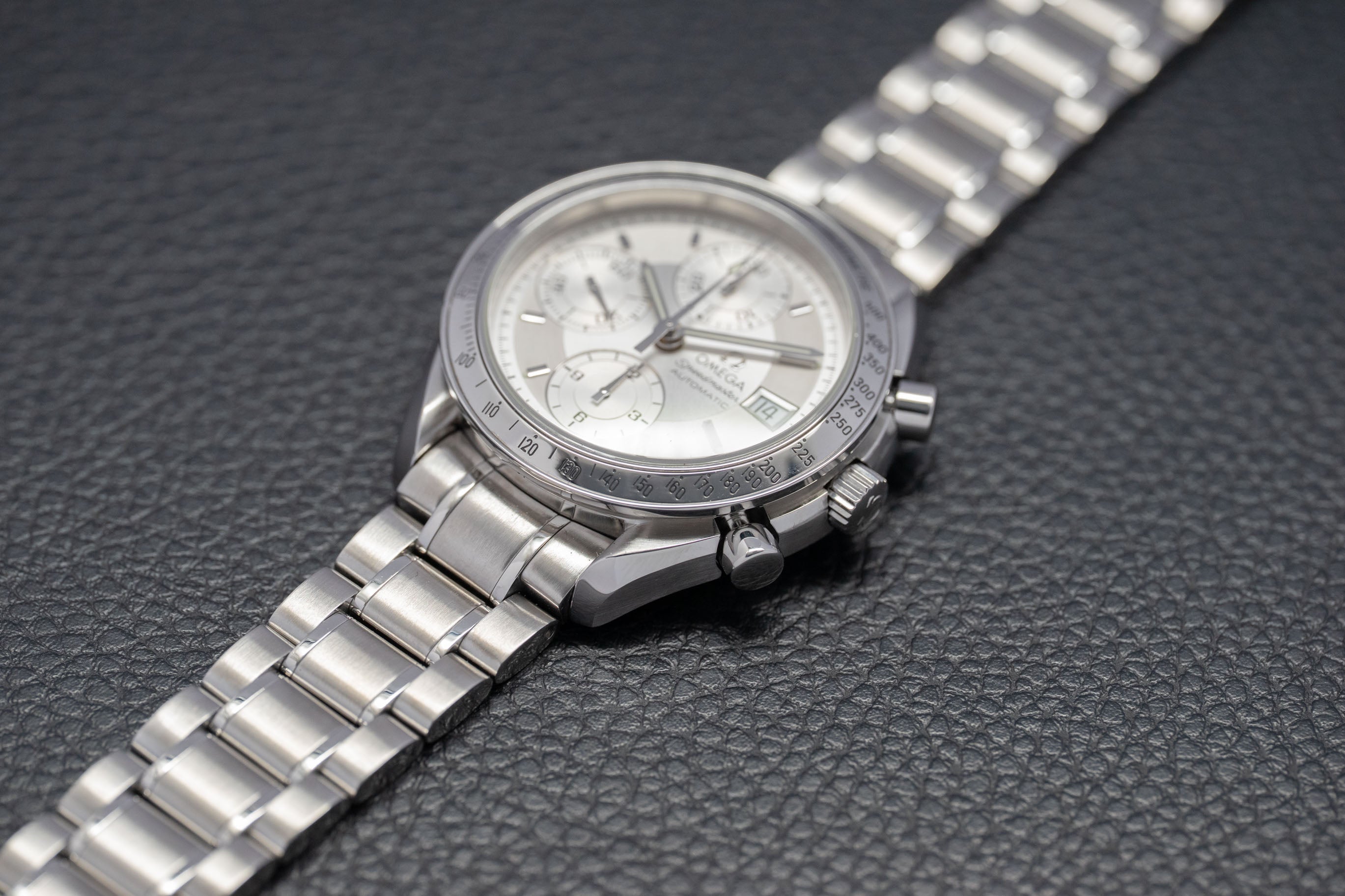 Omega Speedmaster Date 3513.30 Silver Dial 1998
