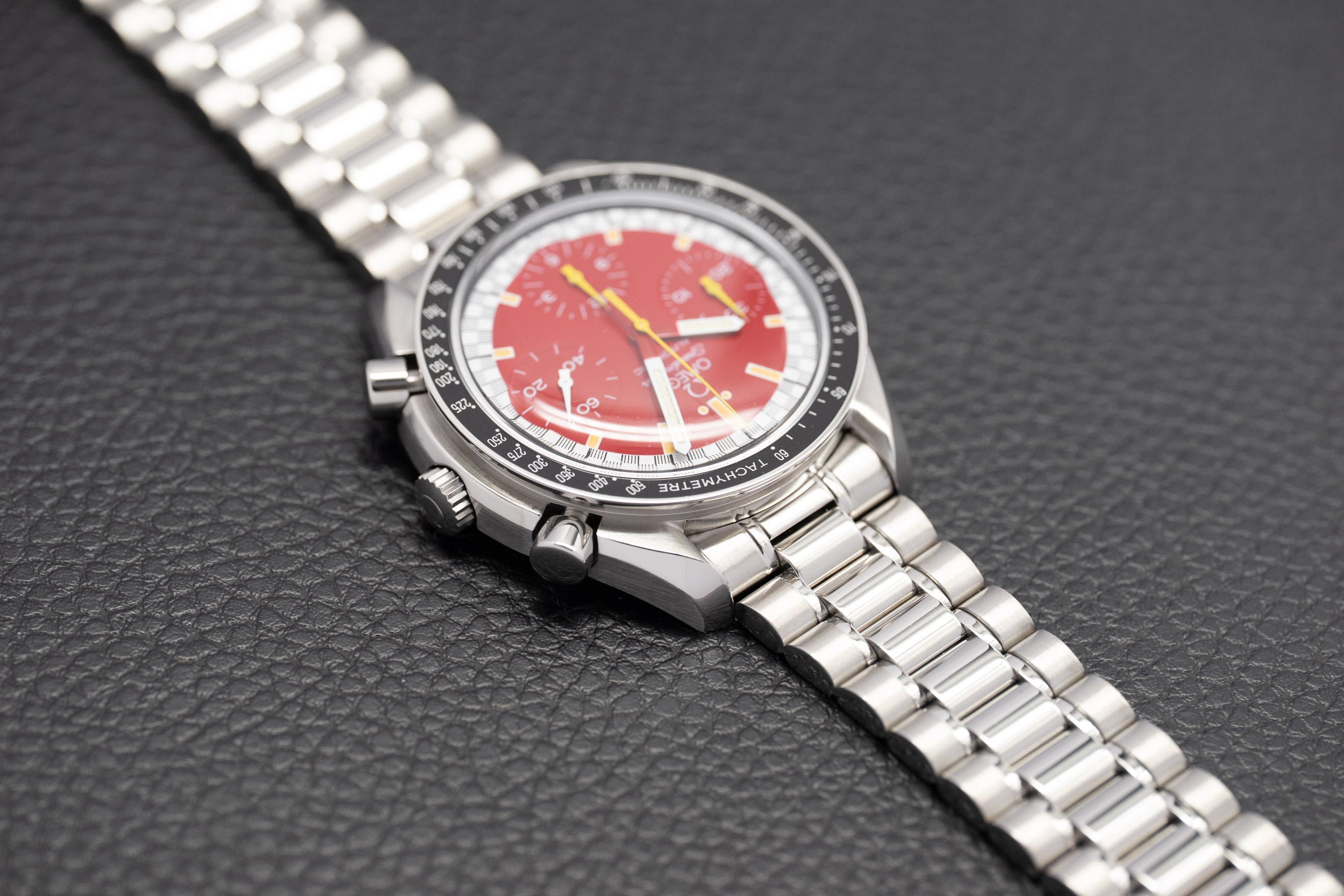 Omega Speedmaster Reduced 3510.61 Red Dial 1995