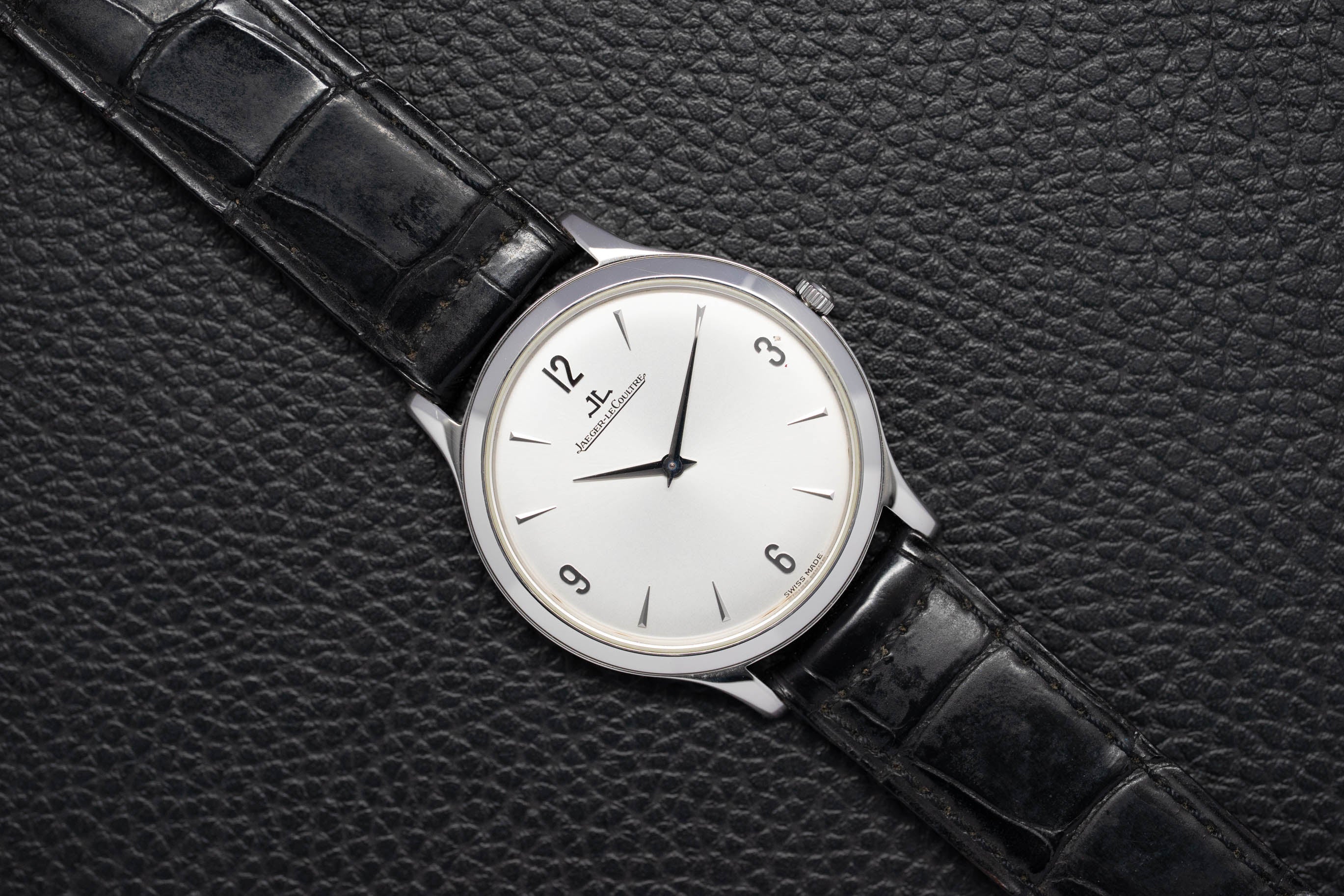 Jaeger-LeCoultre Master Ultra Thin 145.8.79 Silver 2001 Dial Box