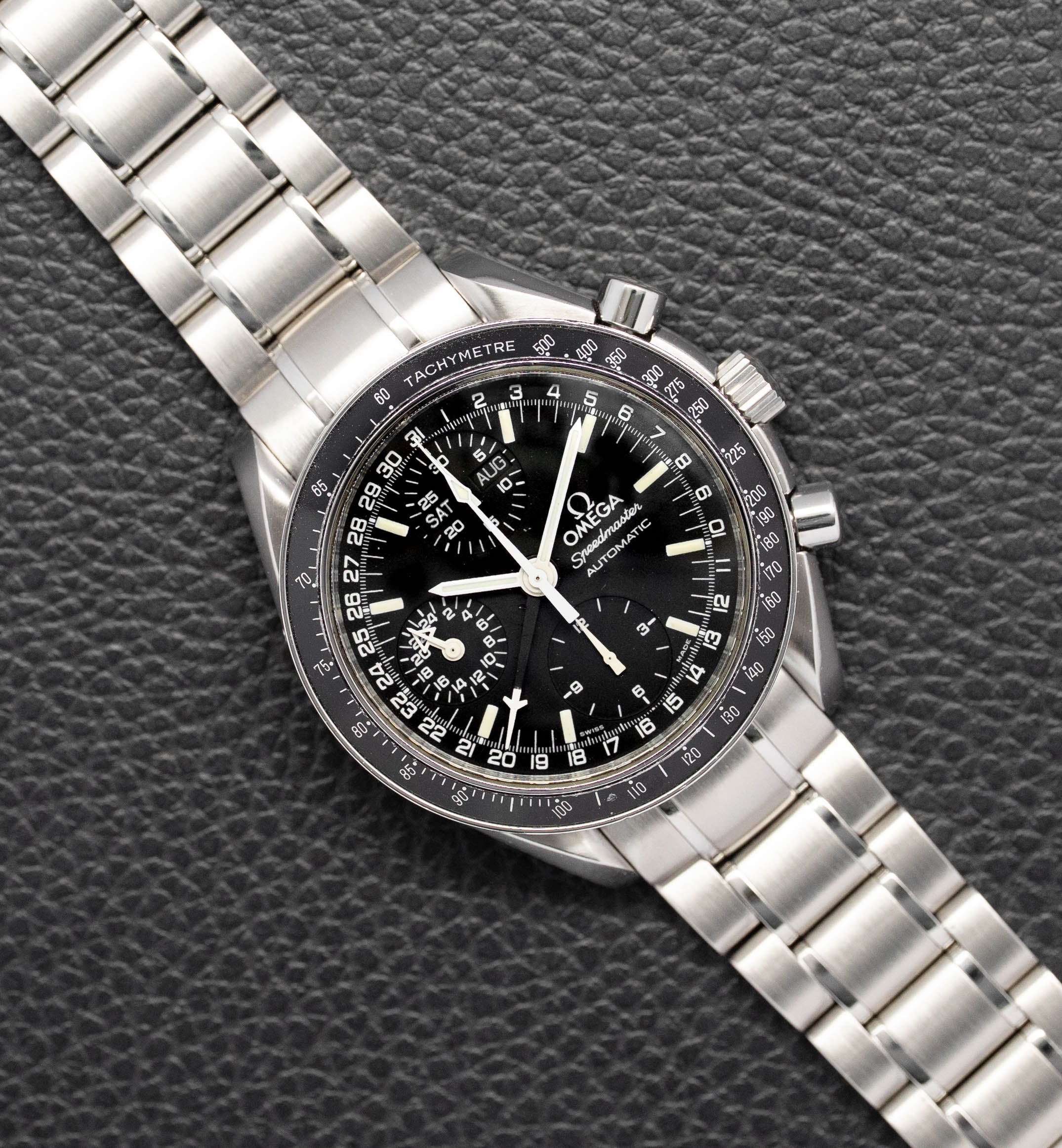 Omega Speedmaster Day Date 3520.50 Black Dial 1998