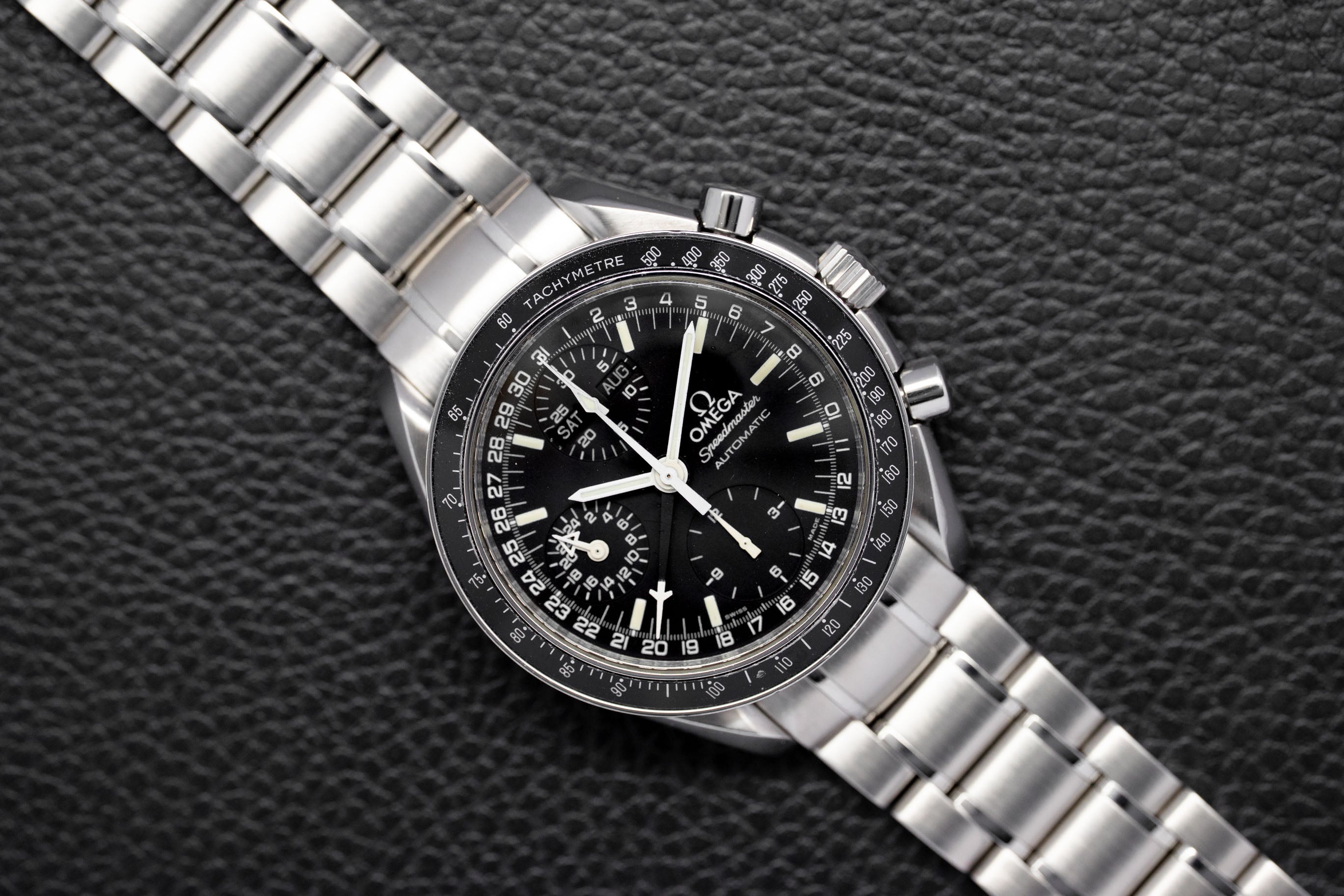 Omega Speedmaster Day Date 3520.50 Black Dial 1998
