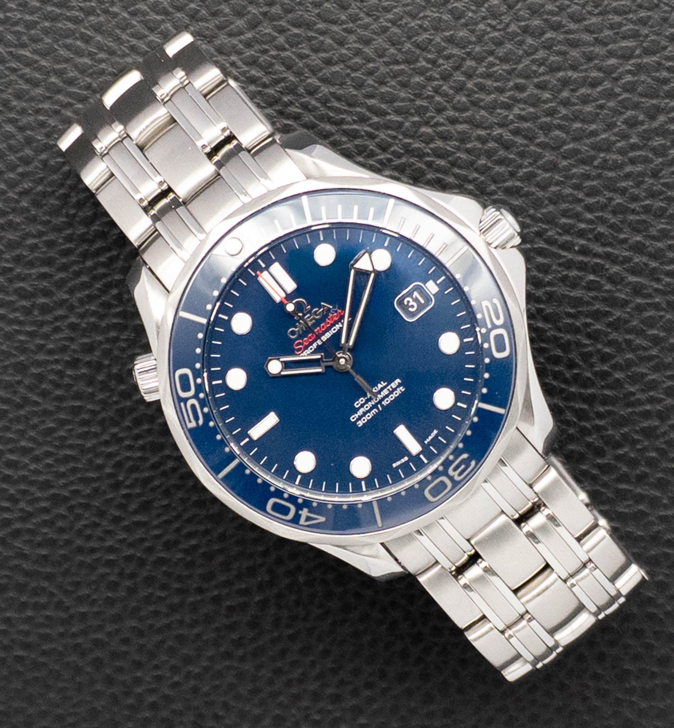 Omega Seamaster Diver 300 212.30.41.20.03.001 Blue Dial 2018
