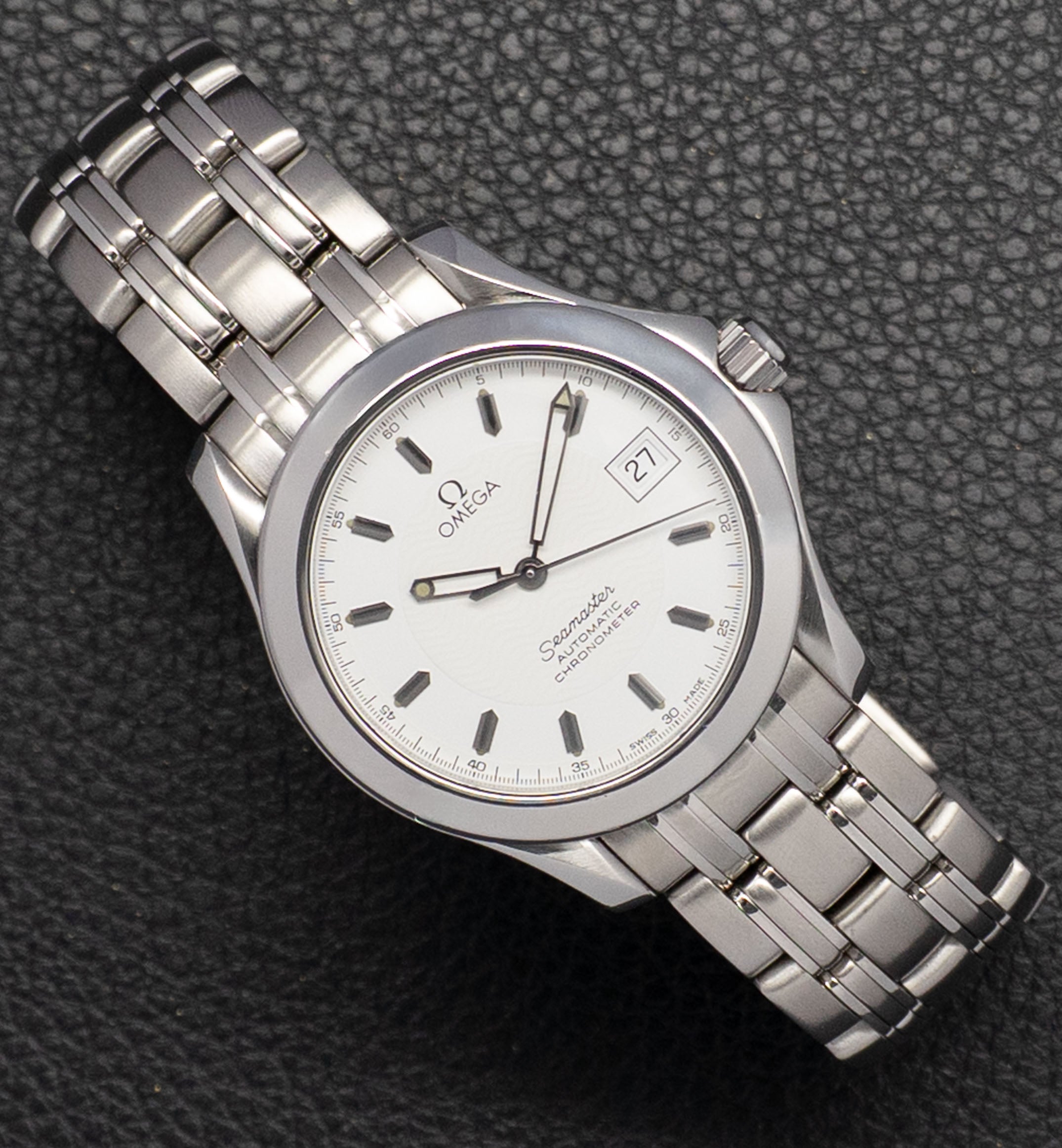 Omega Seamaster 120 2501.21 Silver Dial 2000 Papers