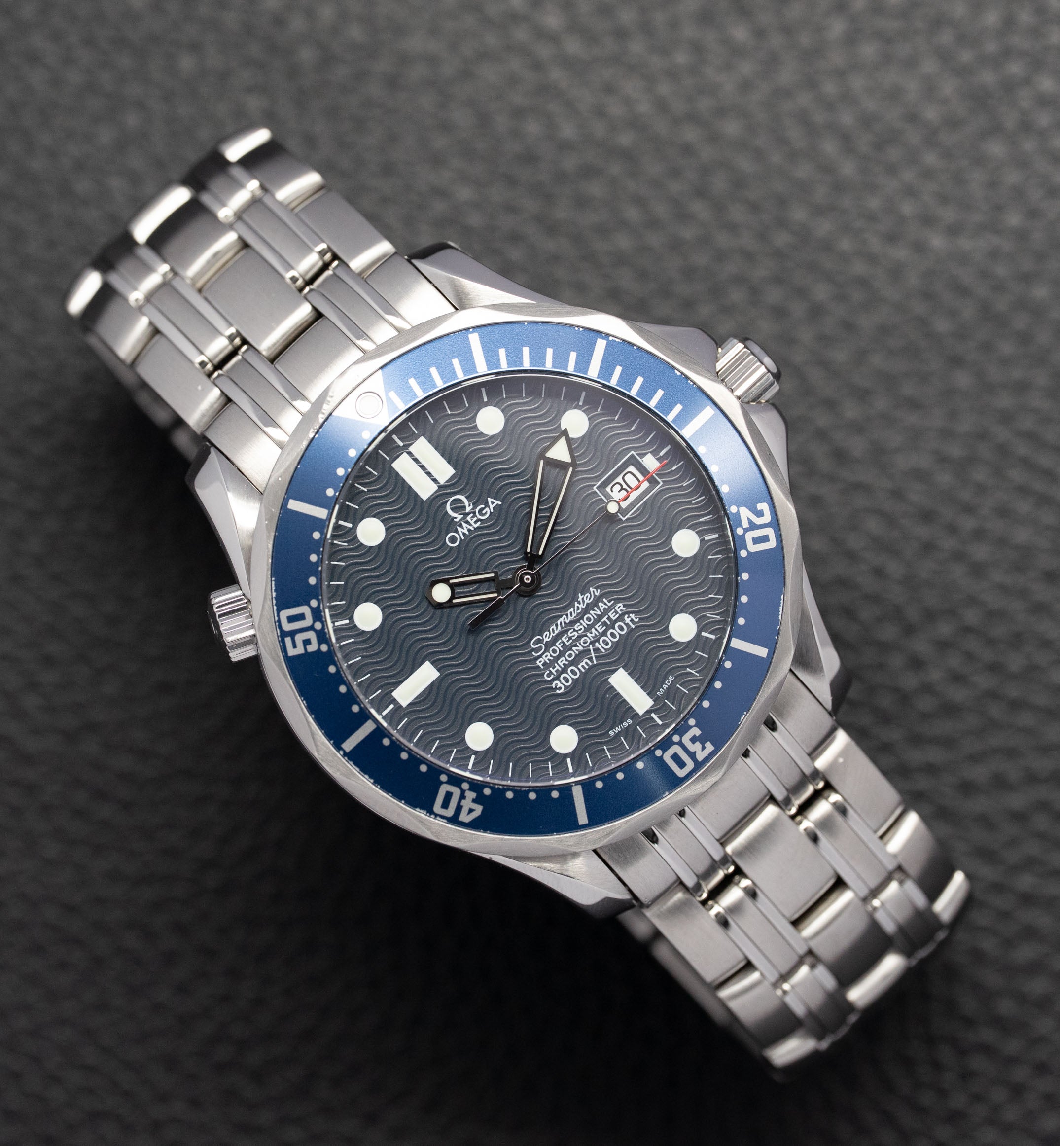 Omega Seamaster Diver 300 2531.80 Blue Dial 2007