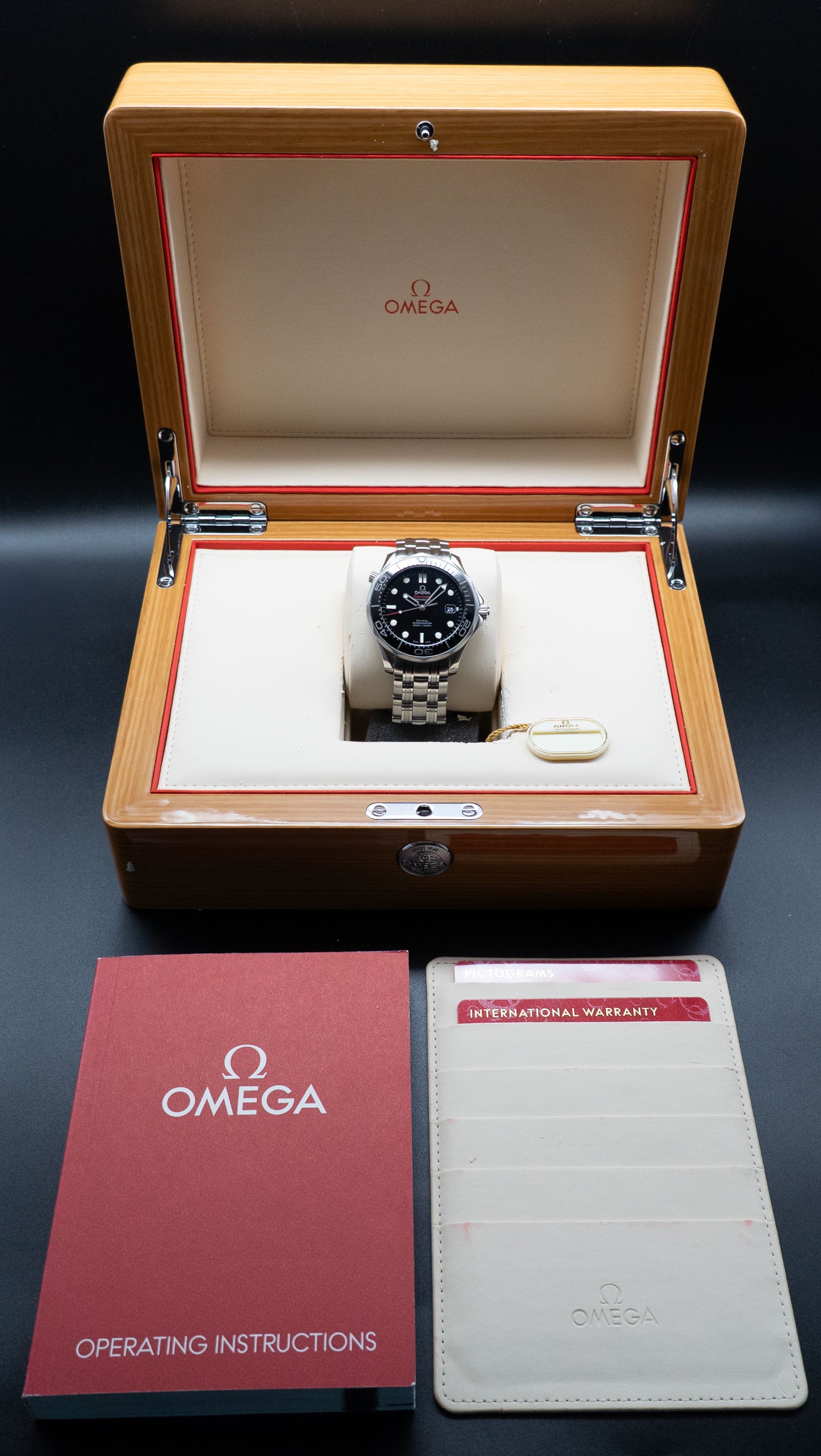 Omega Seamaster 300 212.30.41.20.01.003 Fullset 2018 Box+Papers