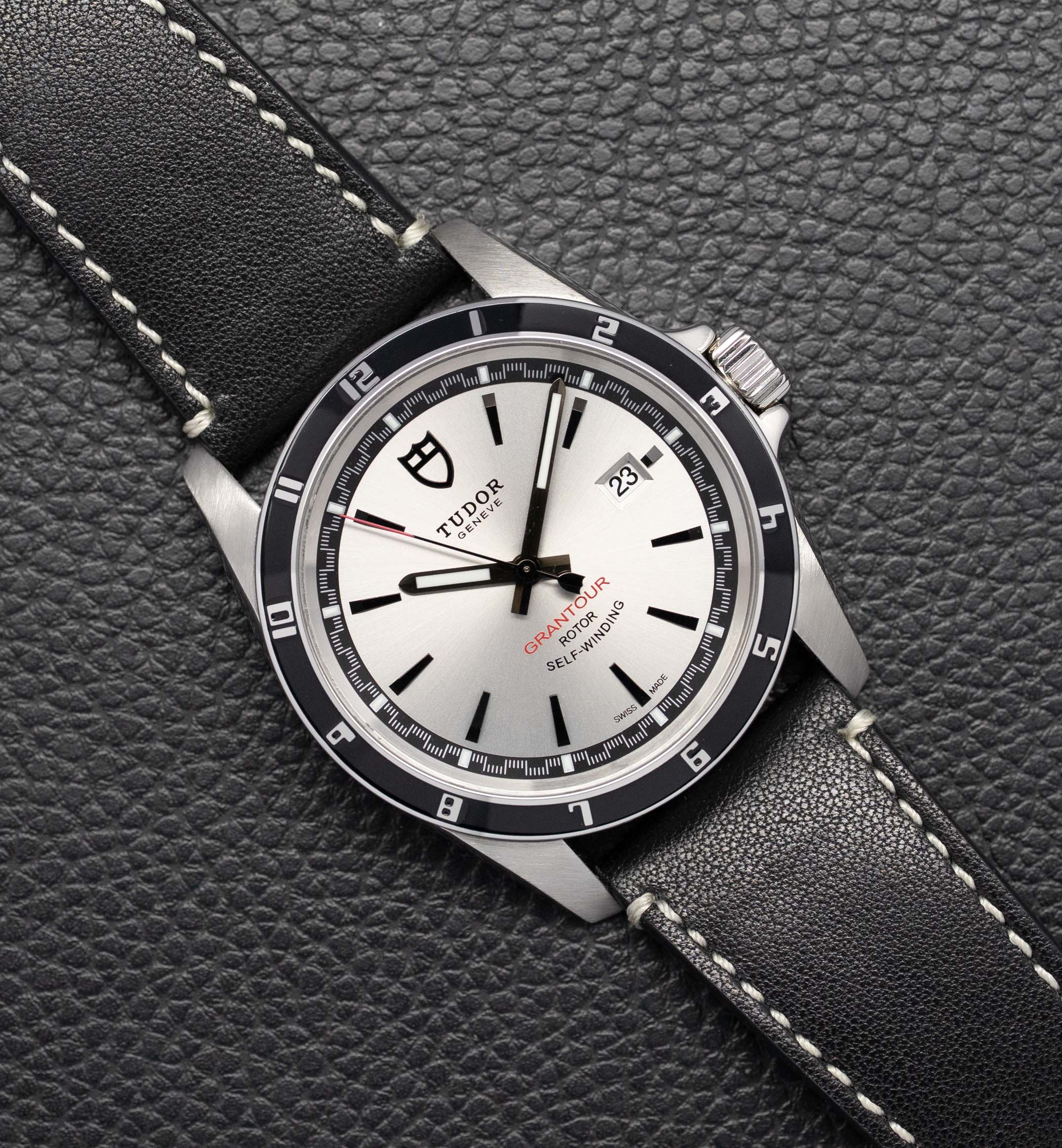 Tudor Grantour Date 20500N Silver Dial 2016