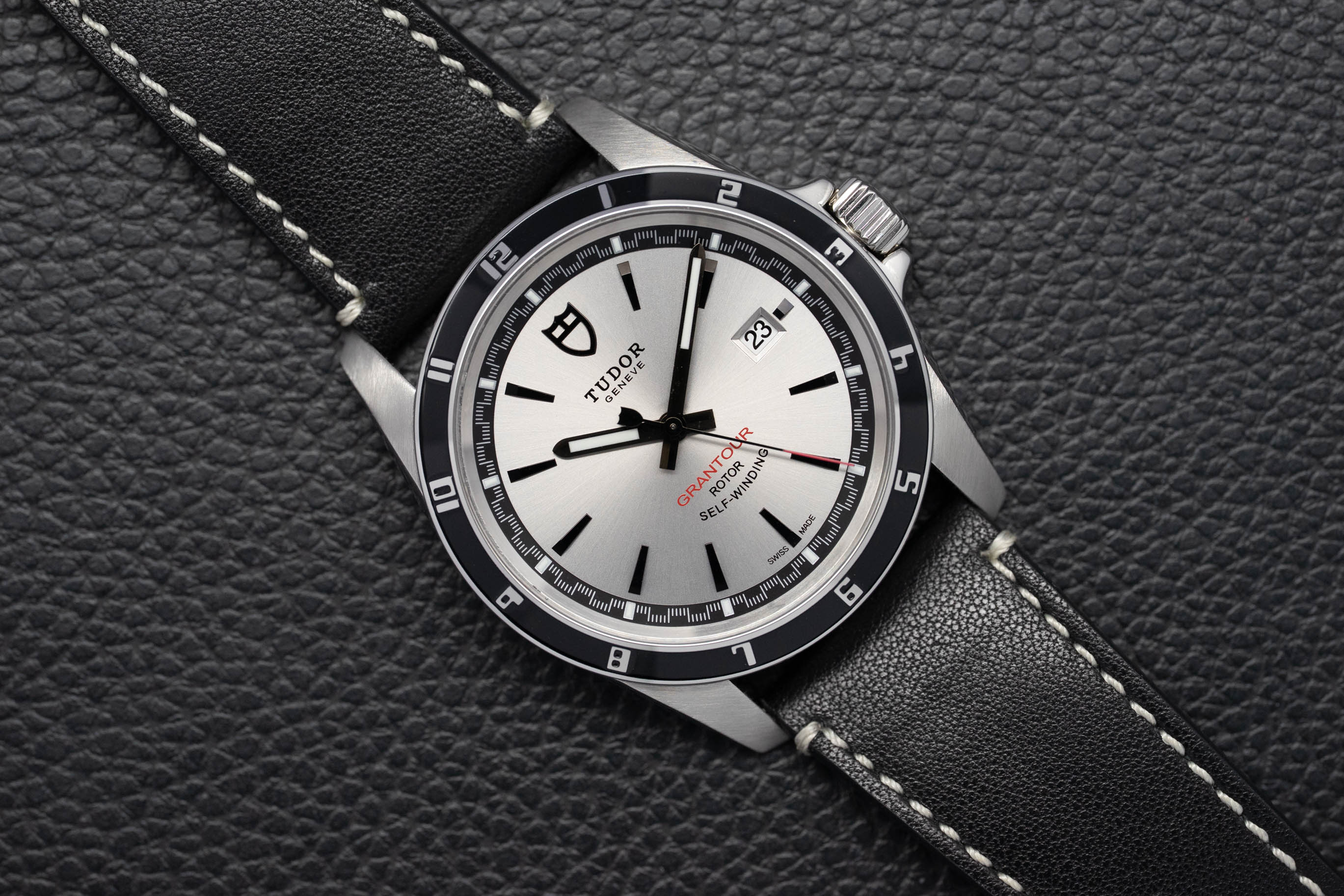 Tudor Grantour Date 20500N Silver Dial 2016