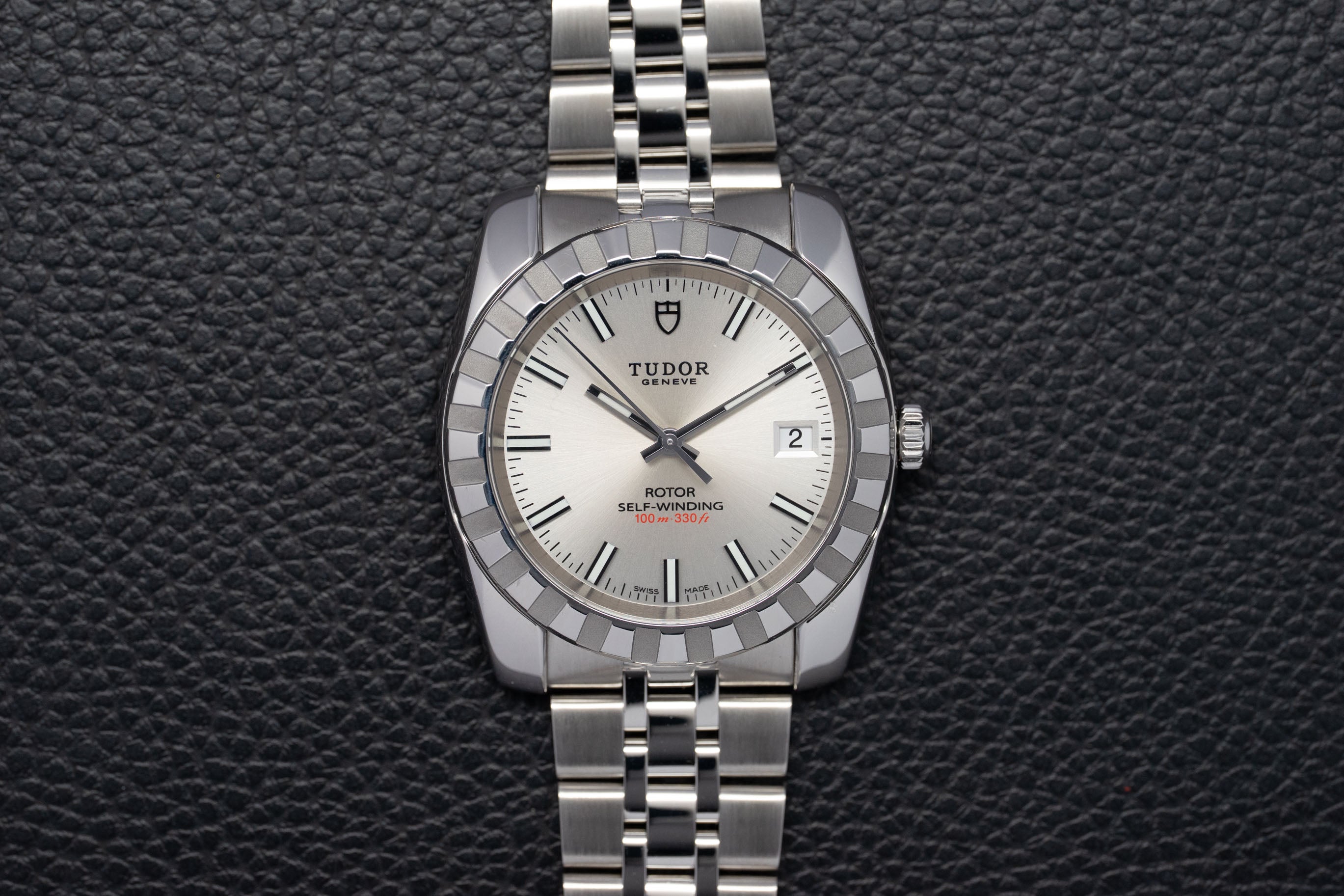 Tudor Classic Date 21010 Silver Dial 2019 Papers