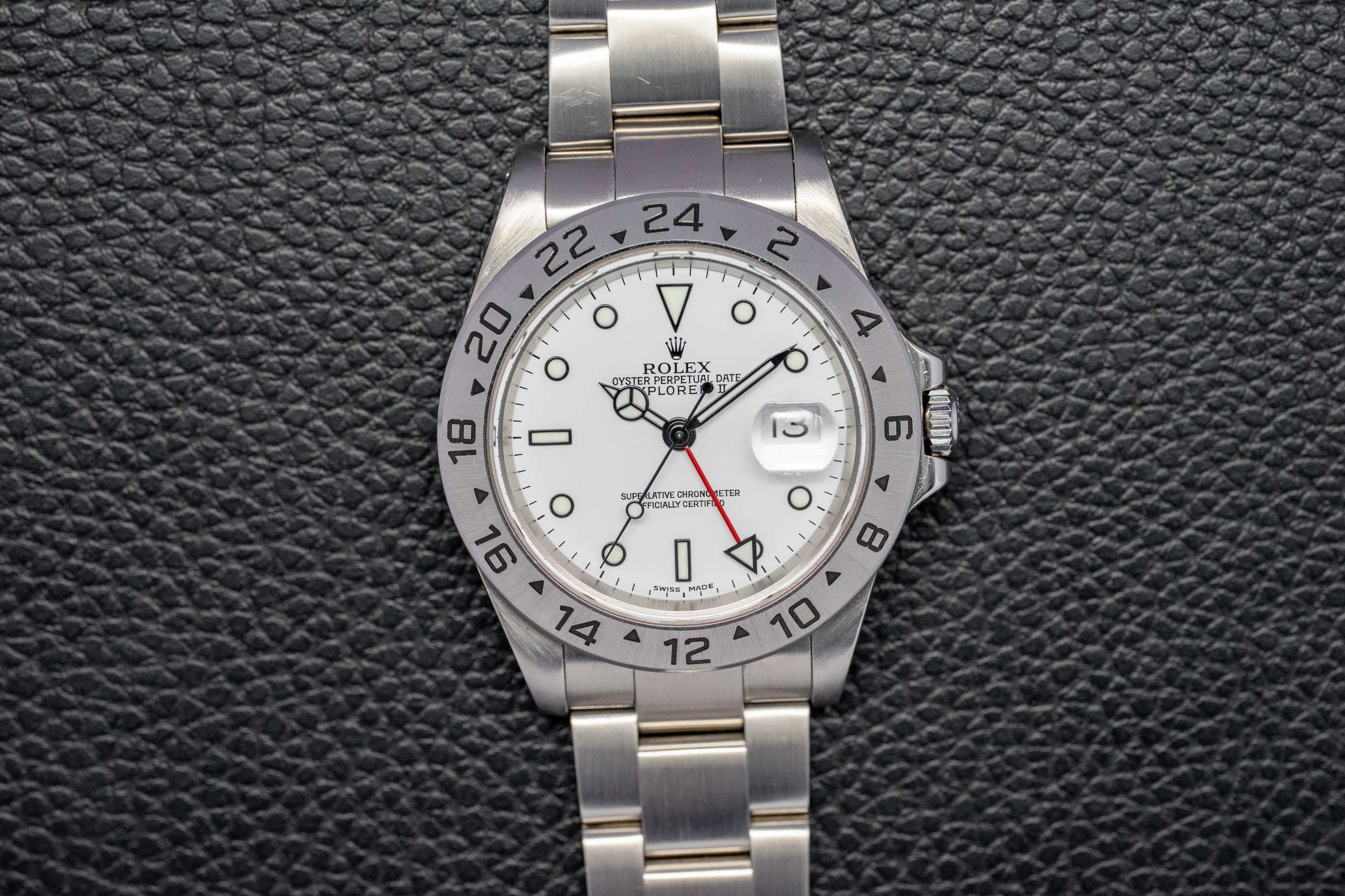 Rolex Explorer 2 Polar 16570 Fullset 2002 Box+Papers