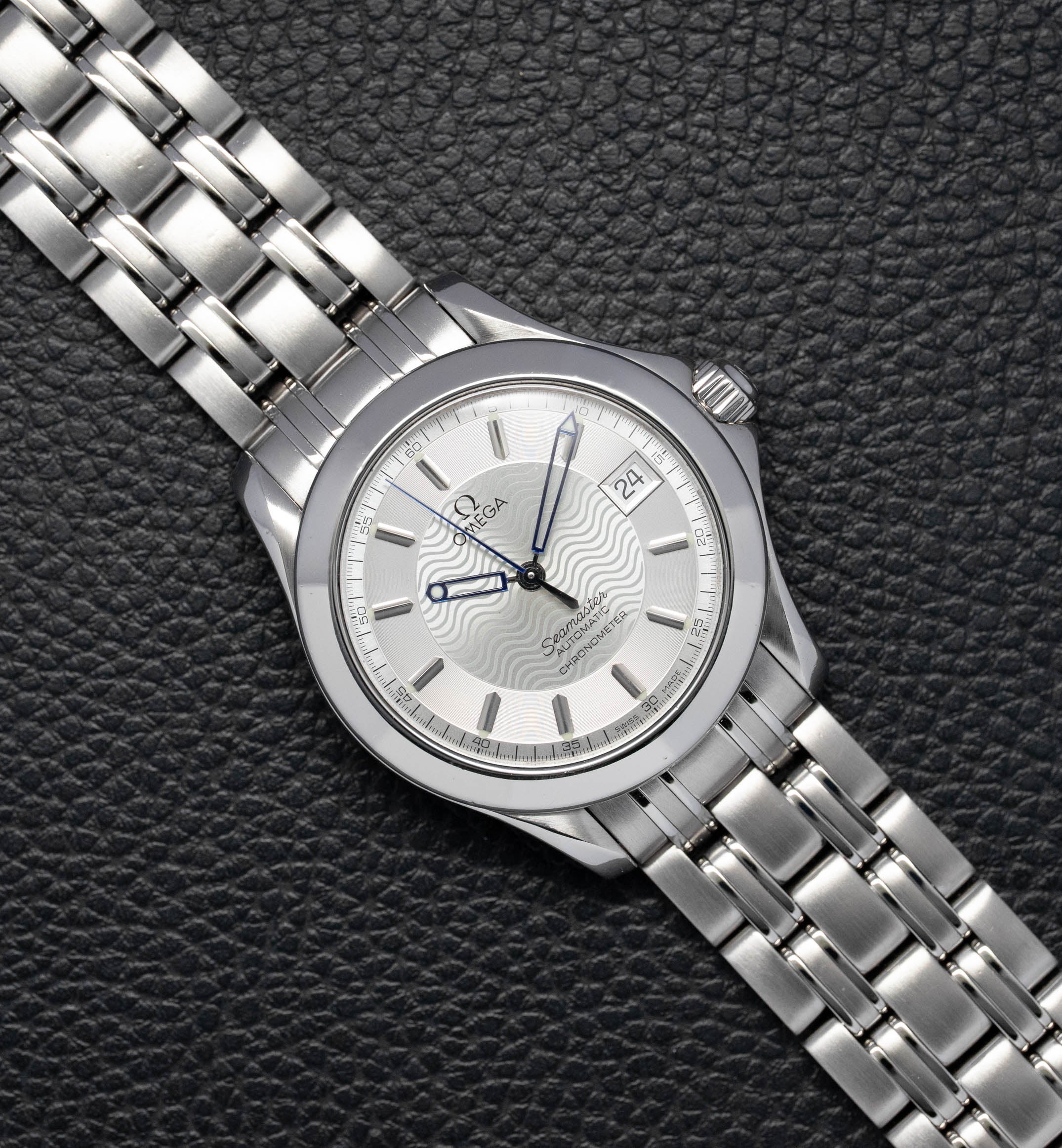 Omega Seamaster 120 2501.31 Silver Dial 2002 Papers