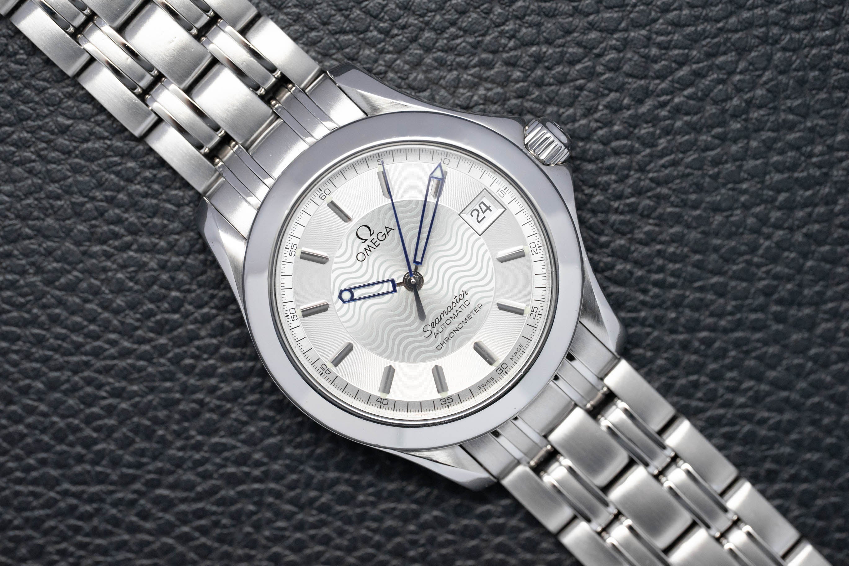 Omega Seamaster 120 2501.31 Silver Dial 2002 Papers