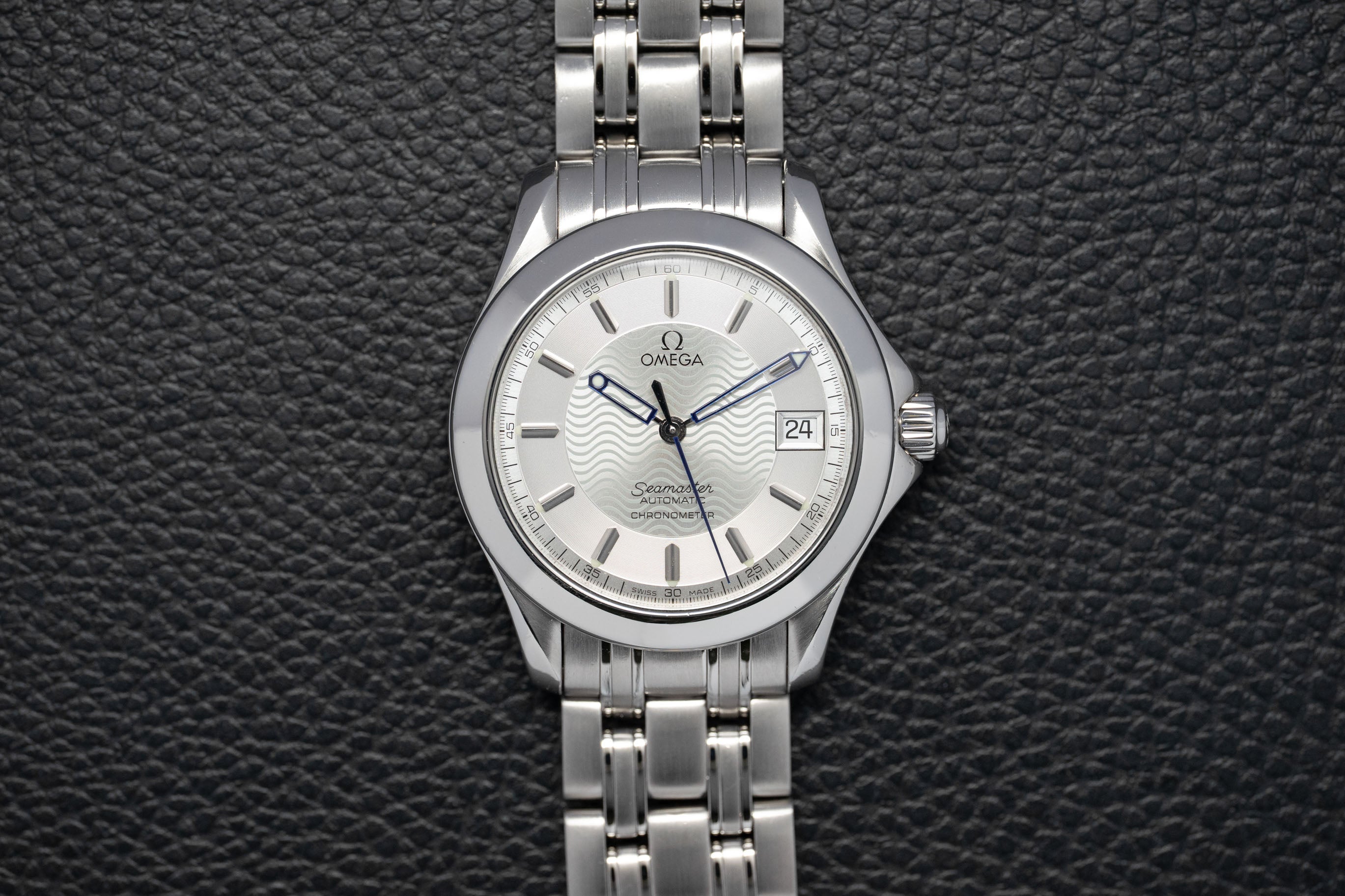 Omega Seamaster 120 2501.31 Silver Dial 2002 Papers