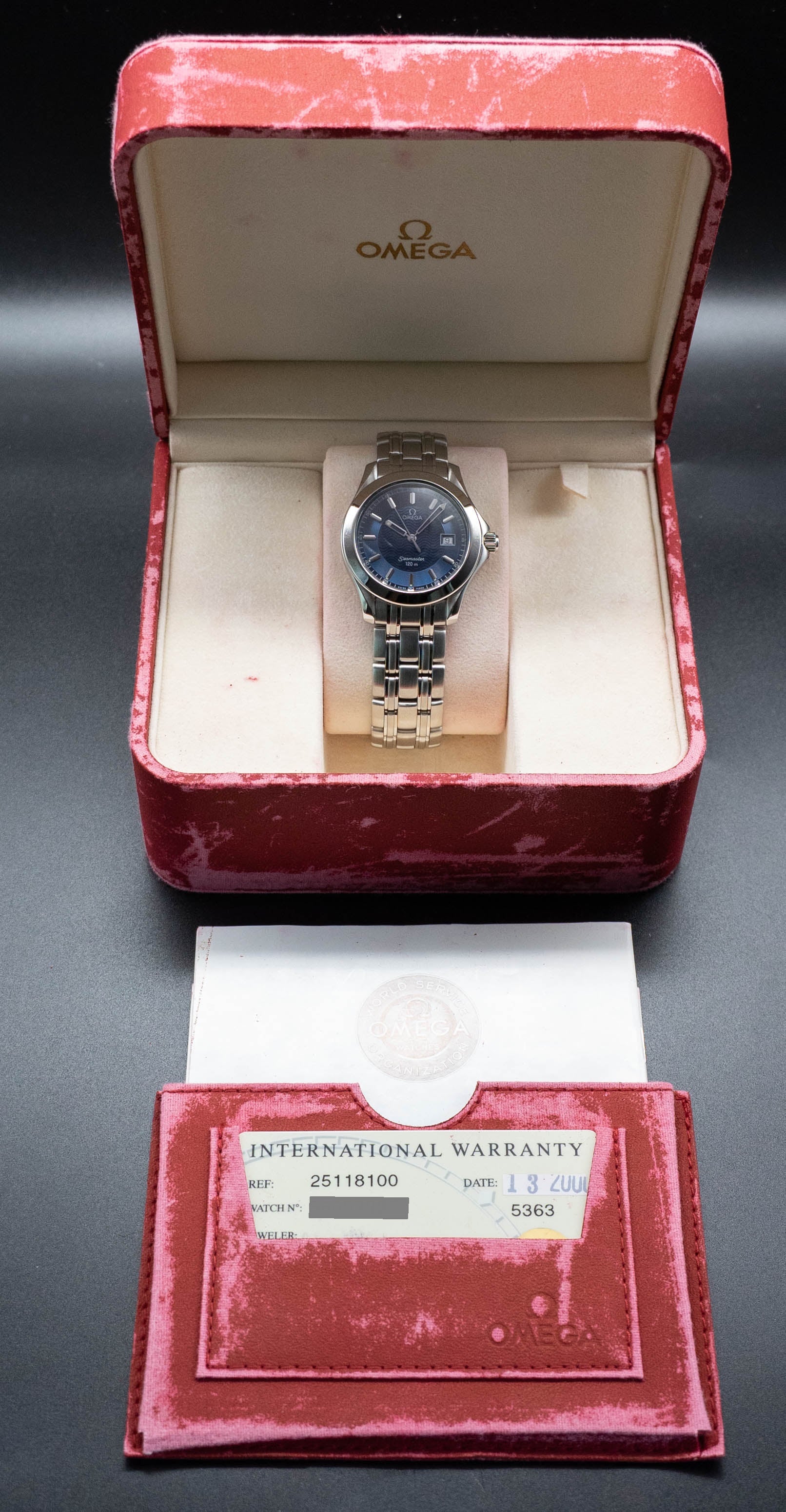 Omega Seamaster 120 2511.81 Fullset 2000 Box+Papers