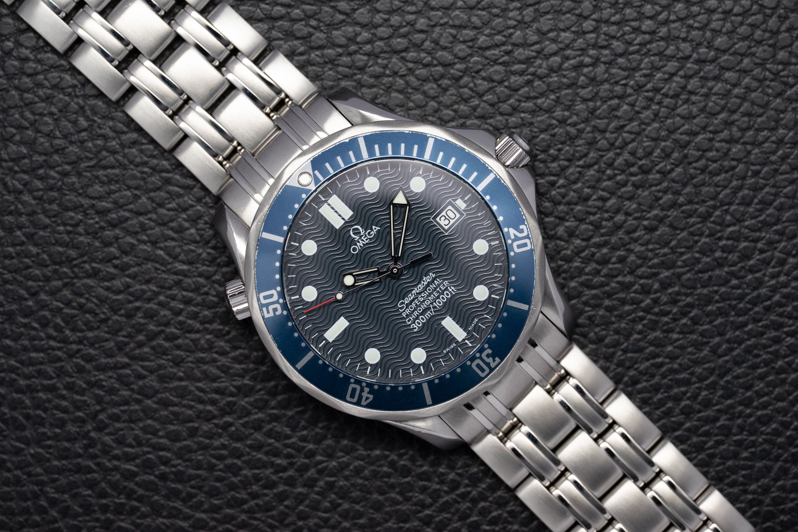 Omega Seamaster Diver 300 2531.80 Blue Dial 2007
