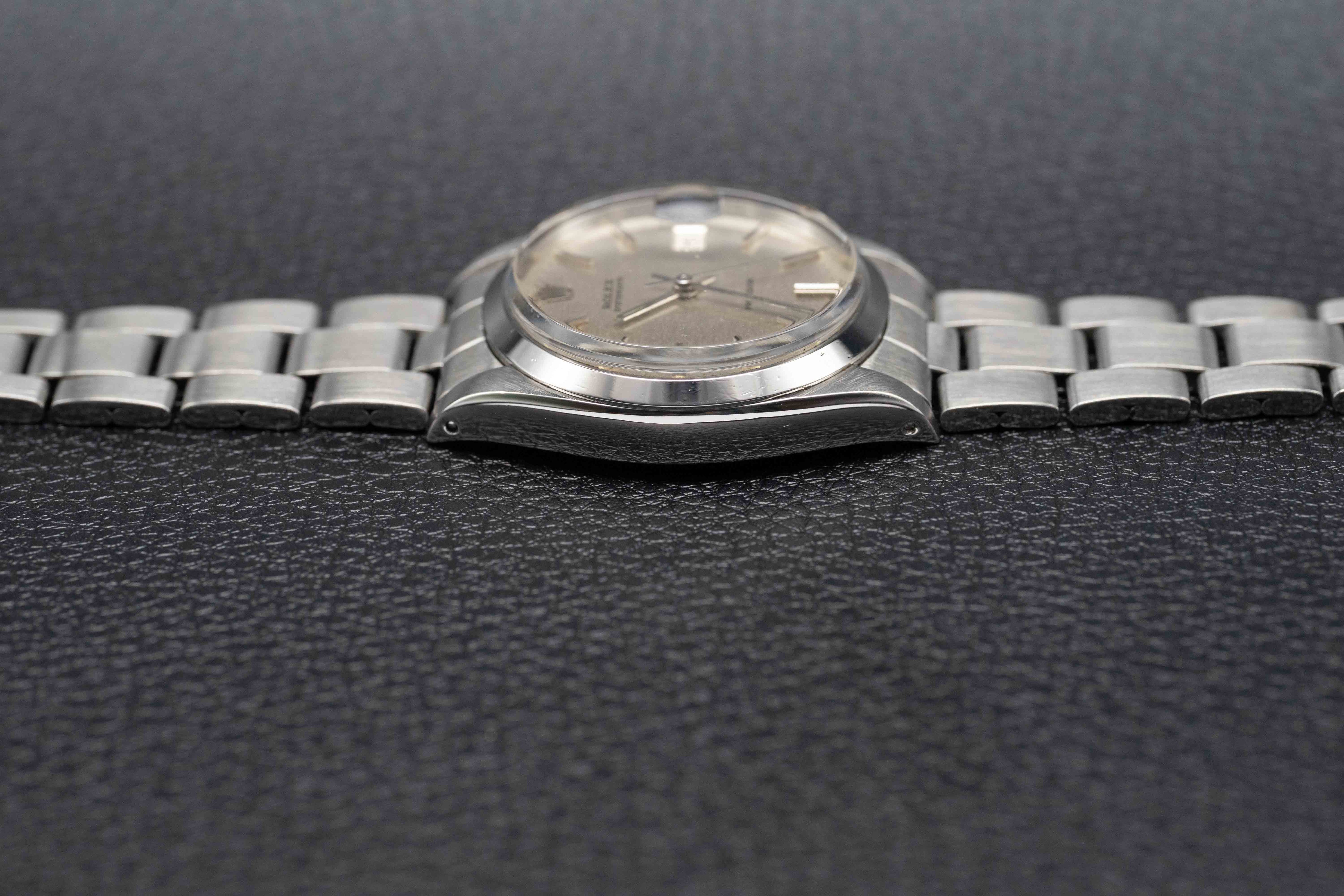 Rolex Oysterdate 6694 Silver Dial 1970