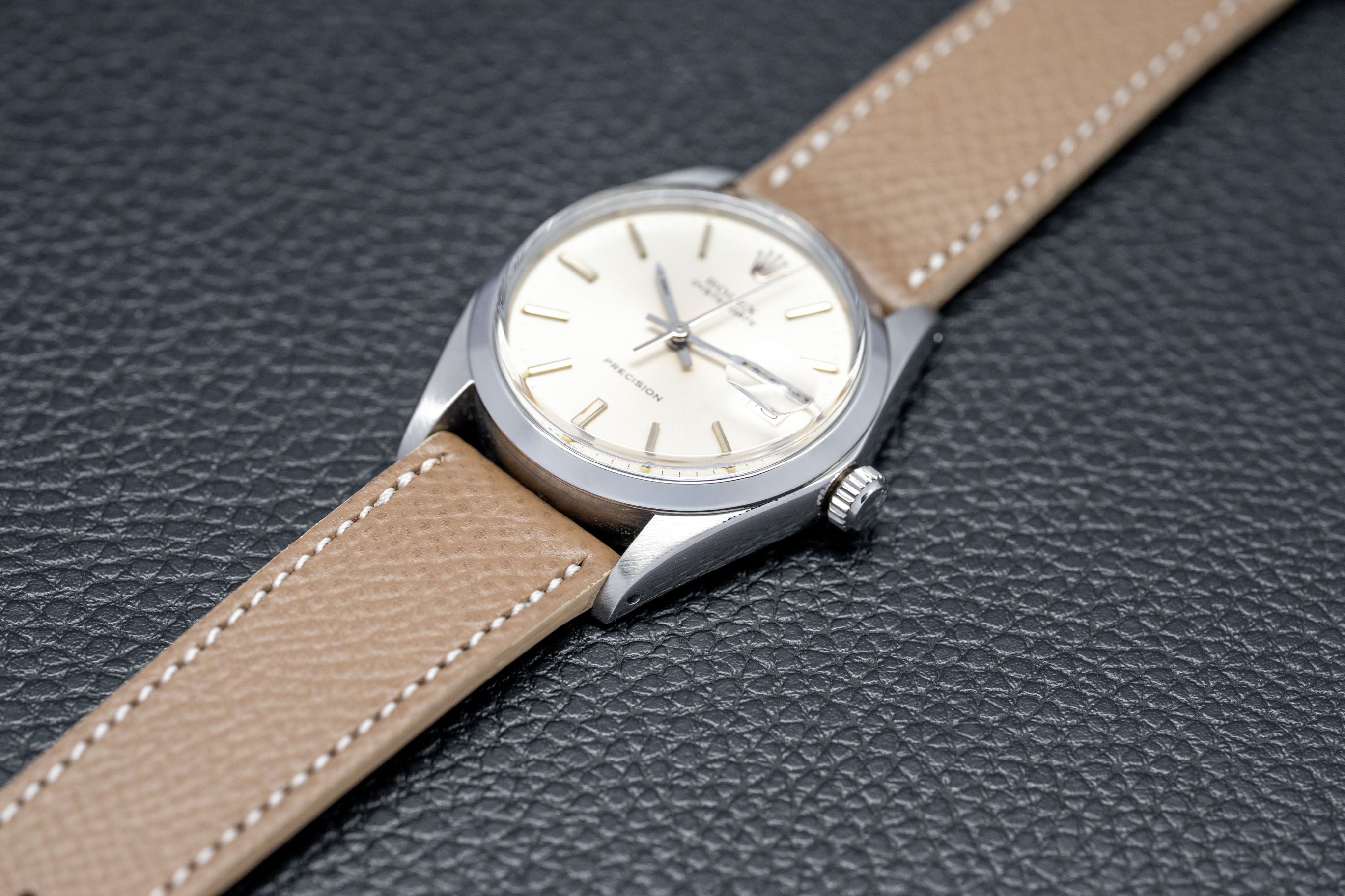 Rolex Oysterdate 6694 Silver Dial 1969
