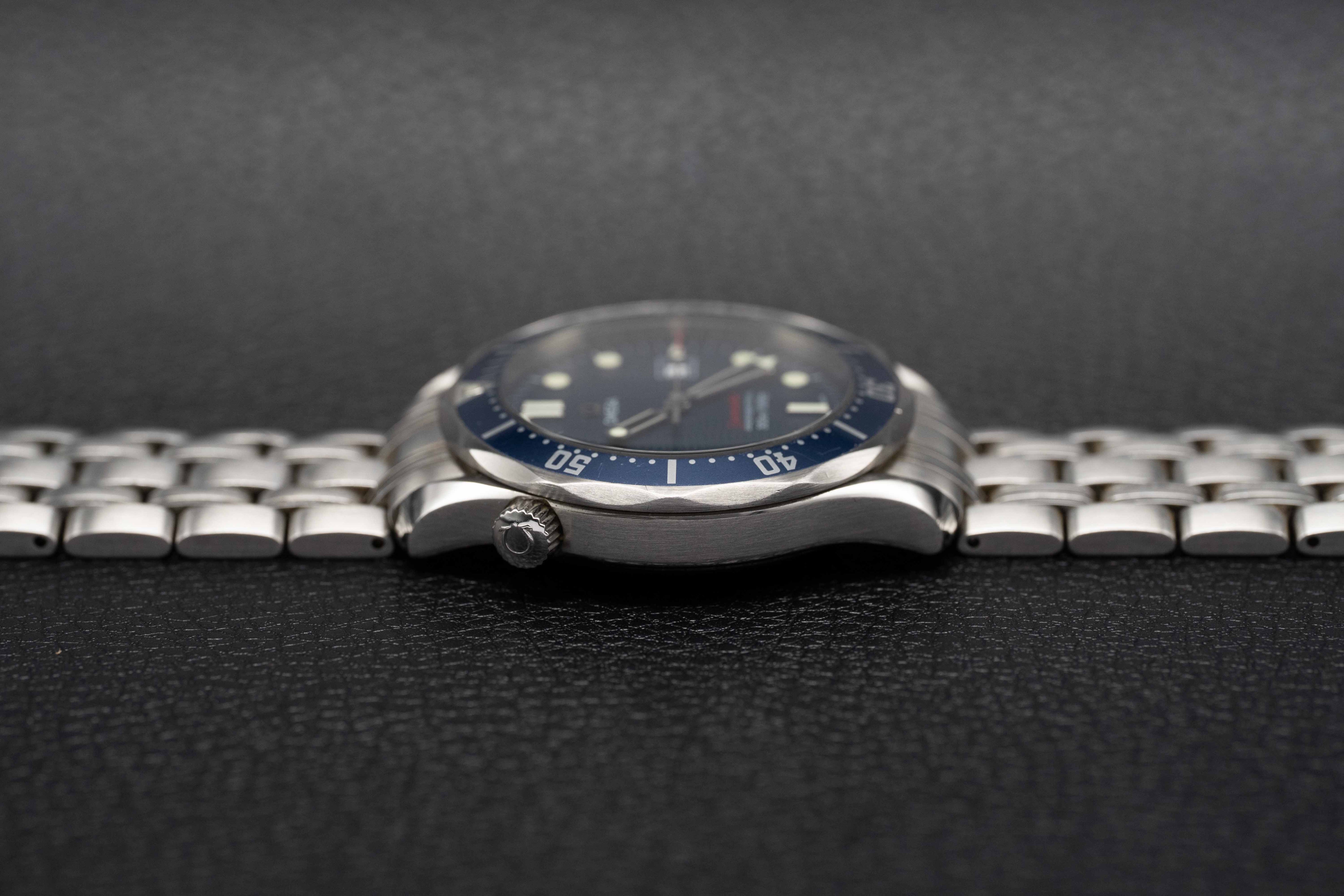 Omega Seamaster 300 2221.80 Blue Dial 2010