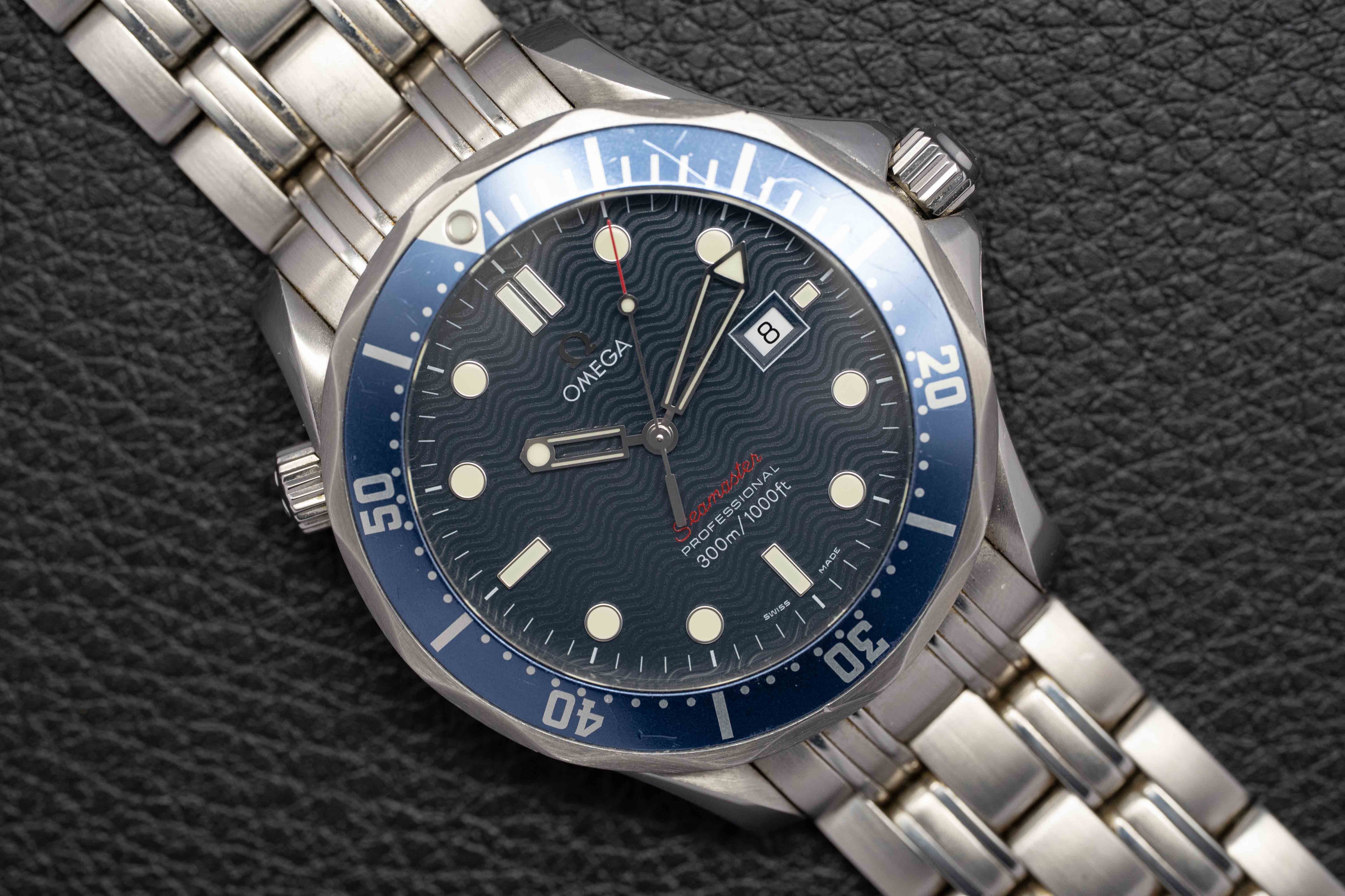 Omega Seamaster 300 2221.80 Blue Dial 2010