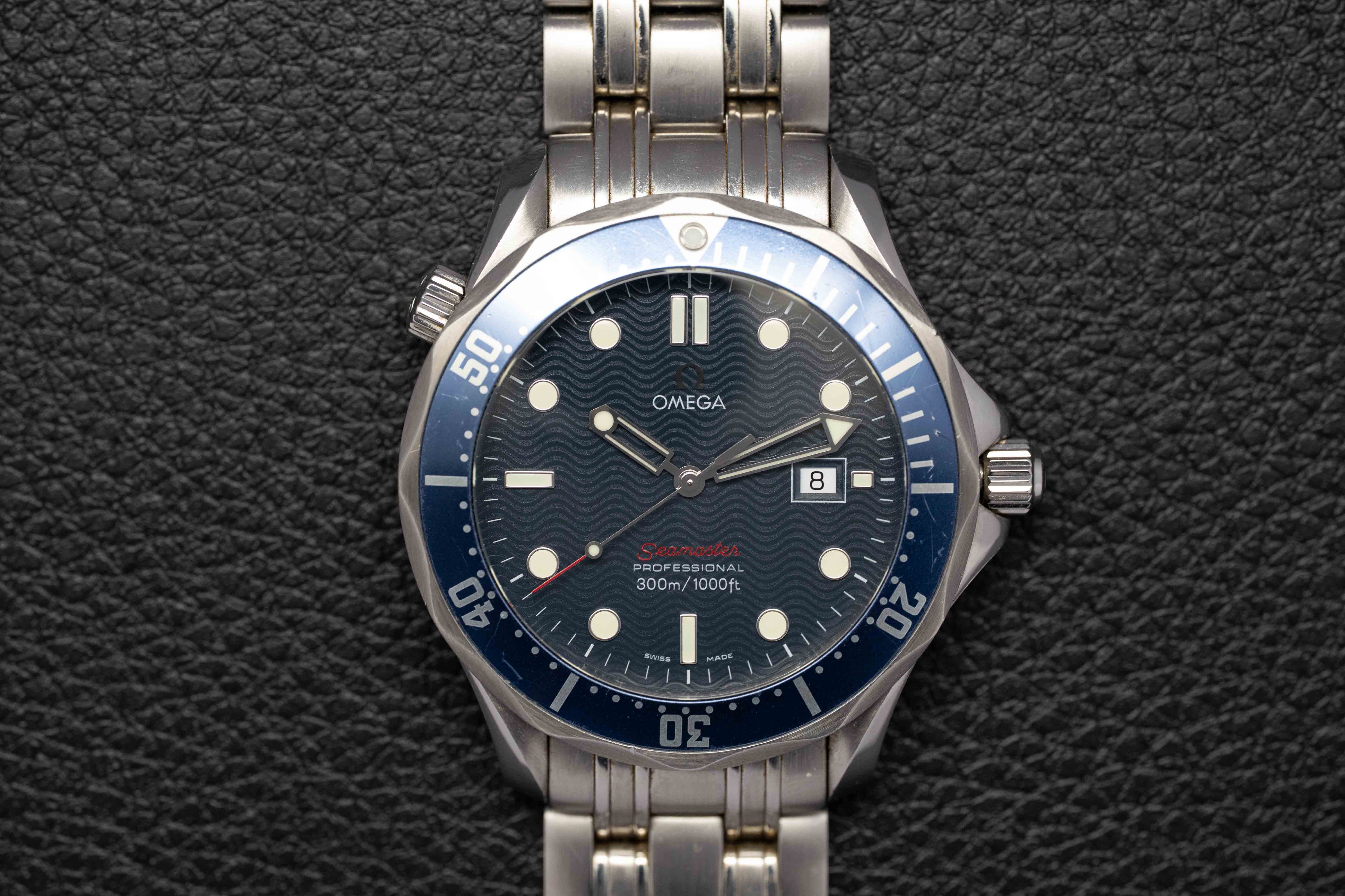 Omega Seamaster 300 2221.80 Blue Dial 2010