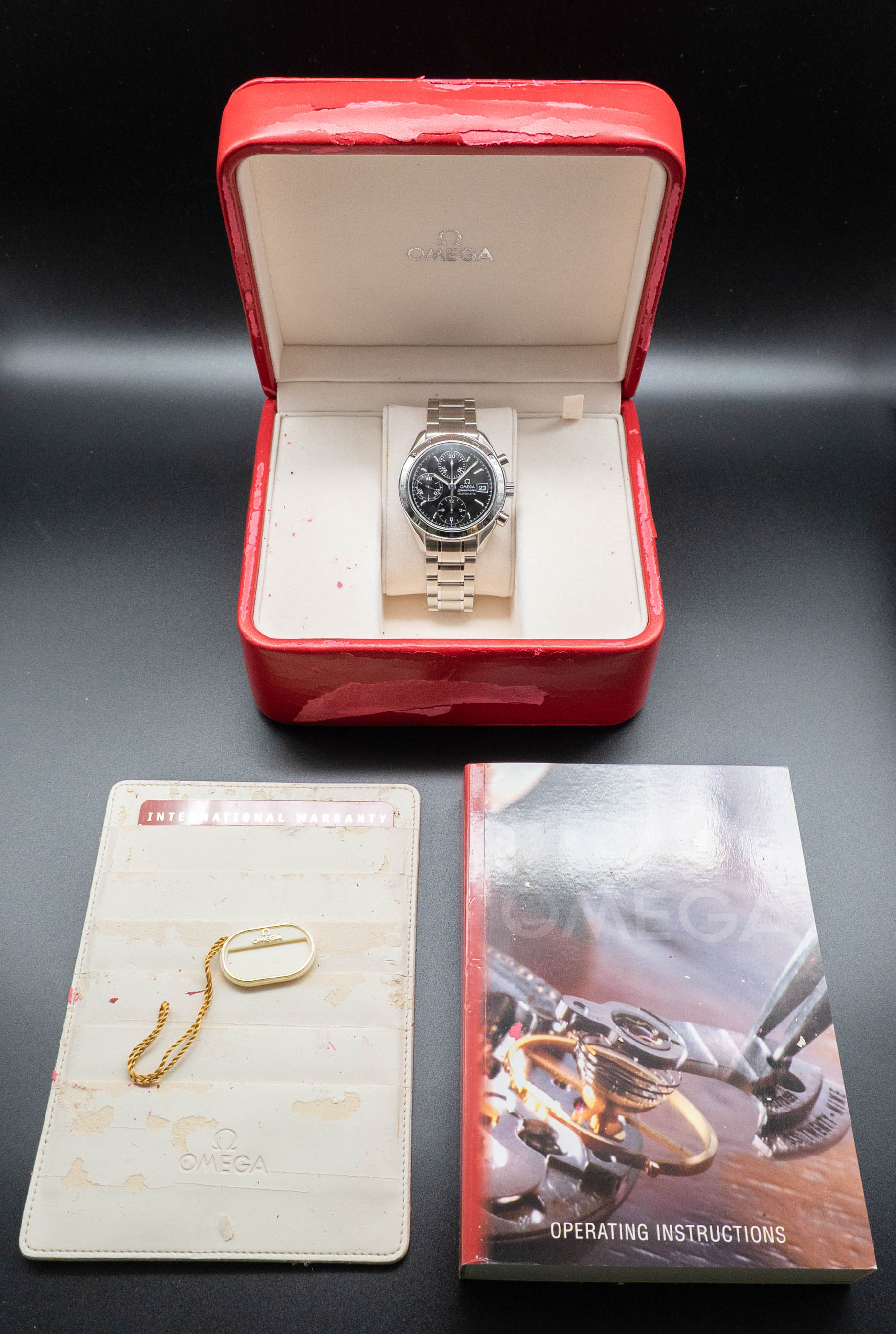 Omega Speedmaster Date 3513.50 Fullset 2006 Box+Papers