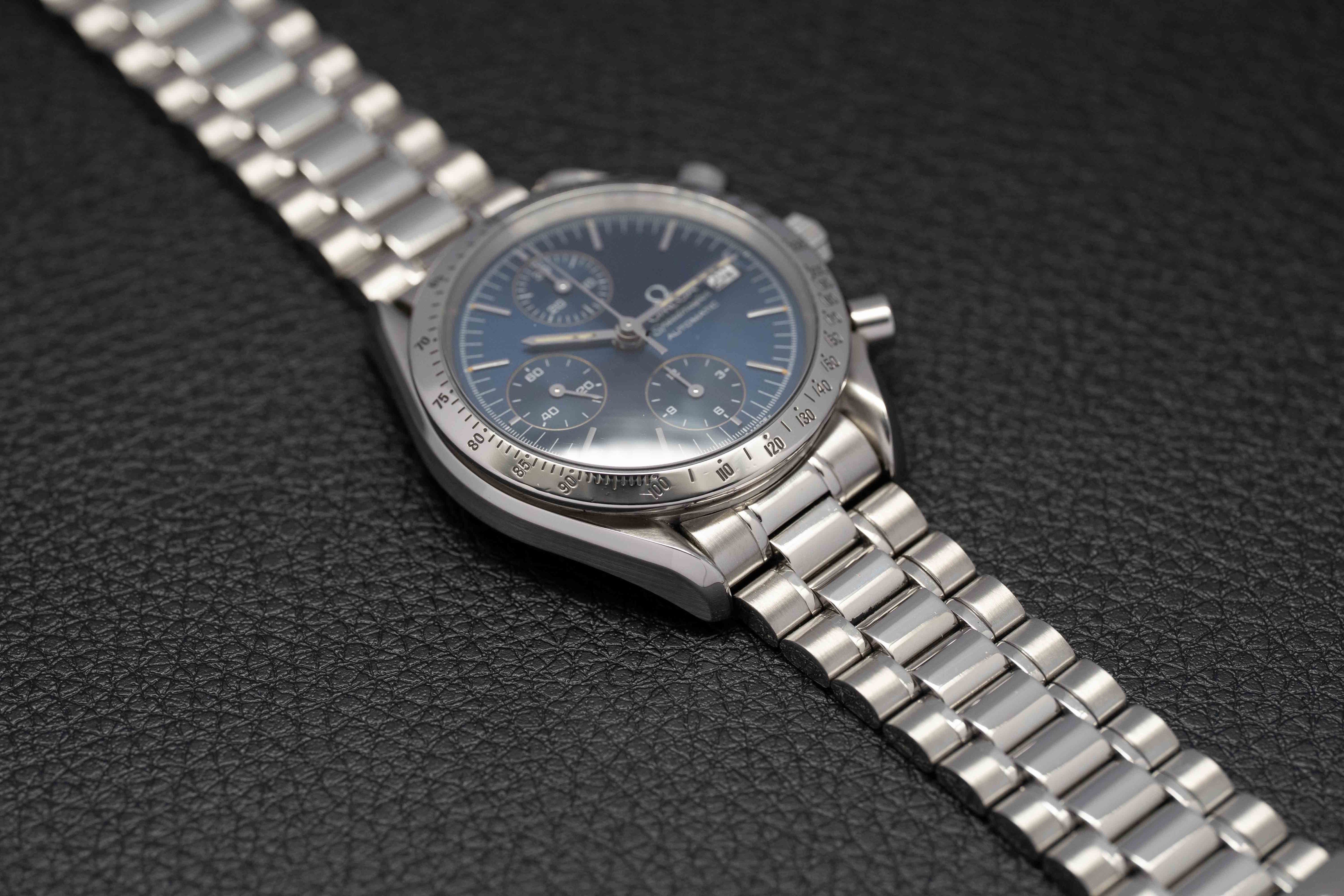 Omega Speedmaster Date 3511.80 Blue Dial 1993