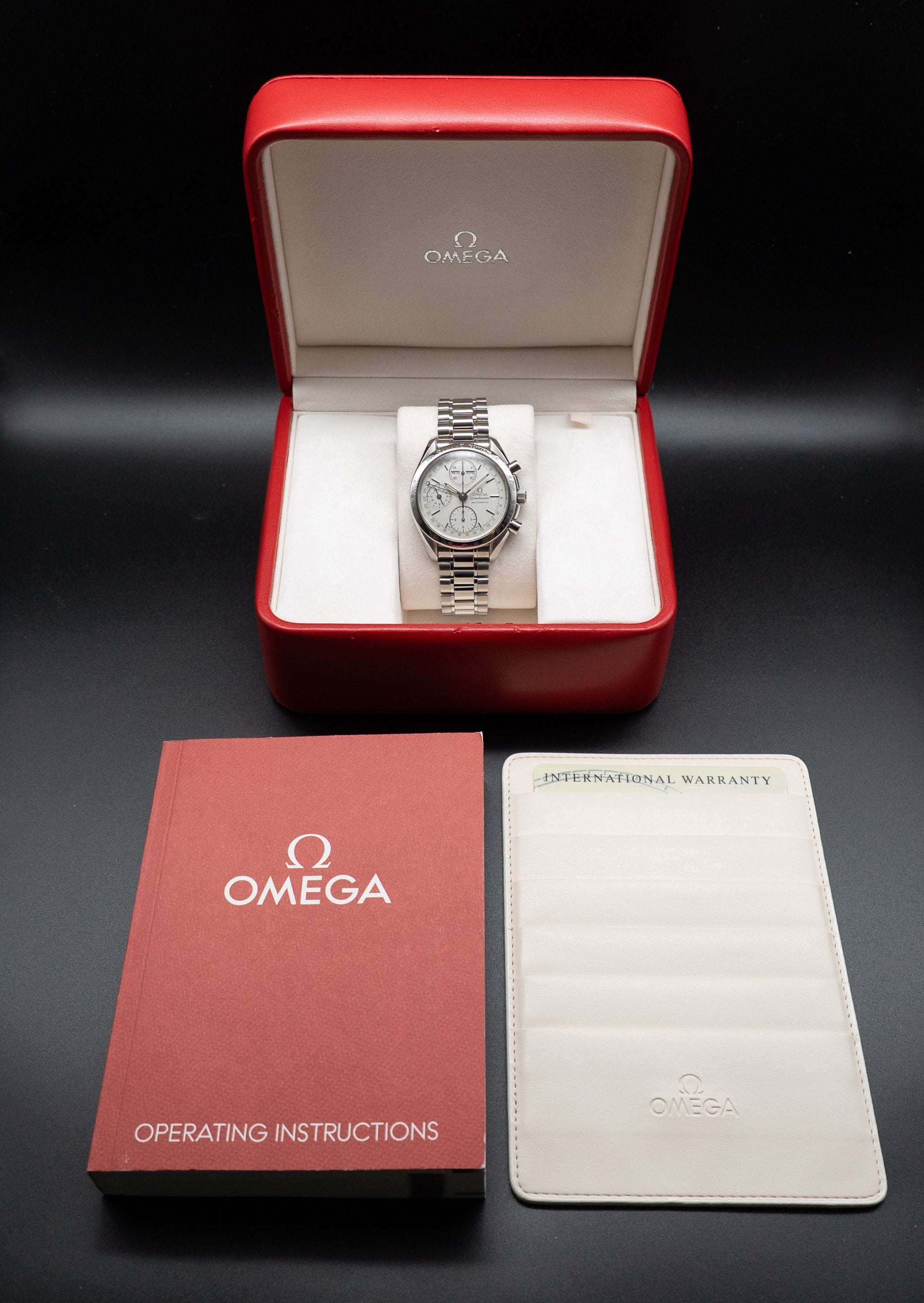 Omega Speedmaster Day Date 3521.30 Fullset 2000 Box+Papers