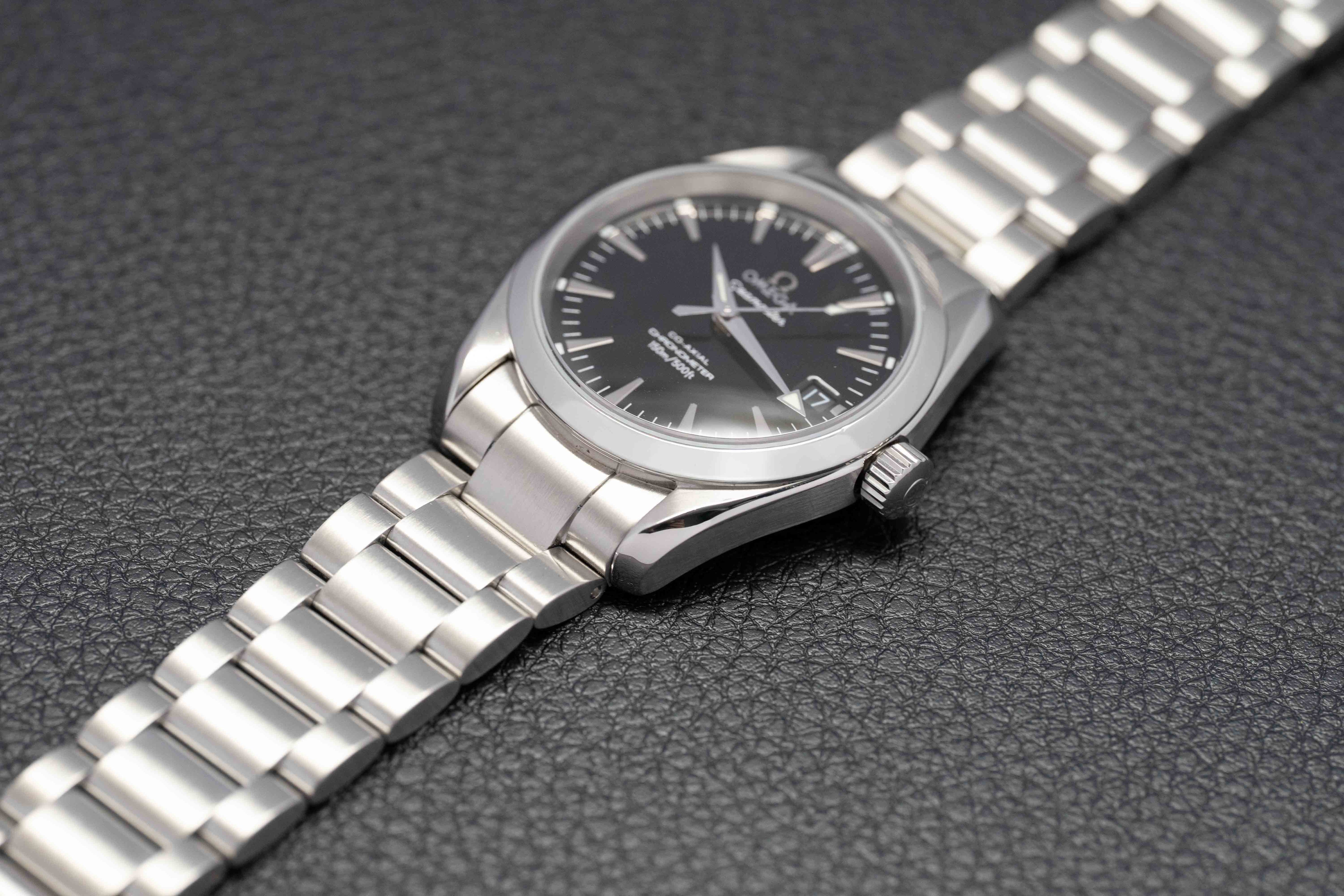 Omega Seamaster Aqua Terra 2504.50 Black Dial 2007