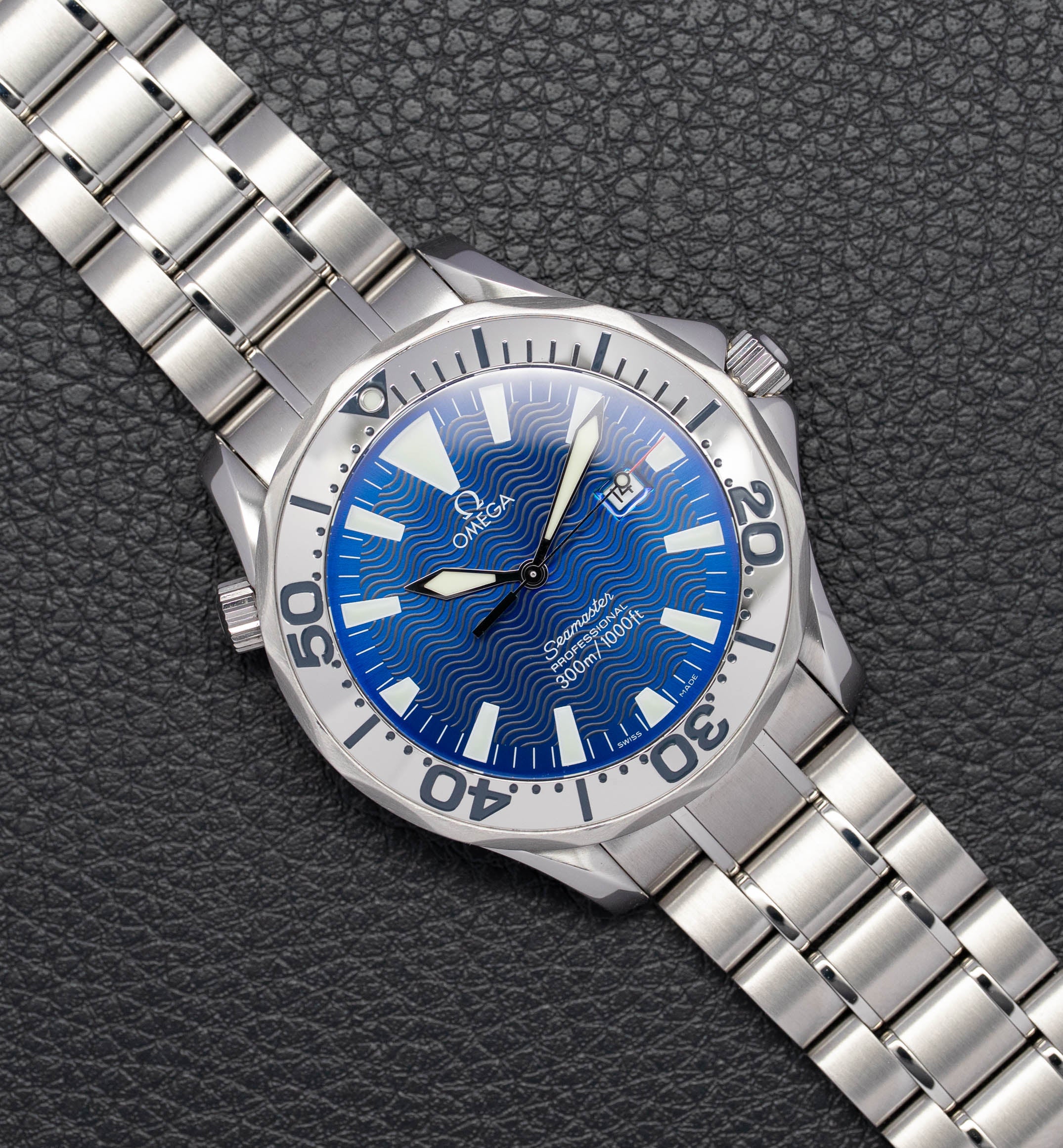 Omega Seamaster Diver 2265.80 Fullset 2001 Box+Papers