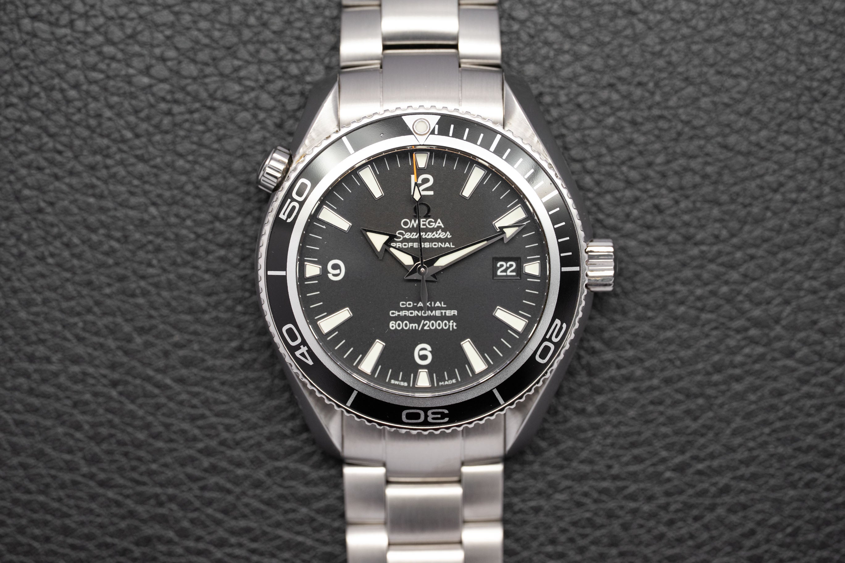 Omega Seamaster Planet Ocean 2201.50 Black Dial 2007