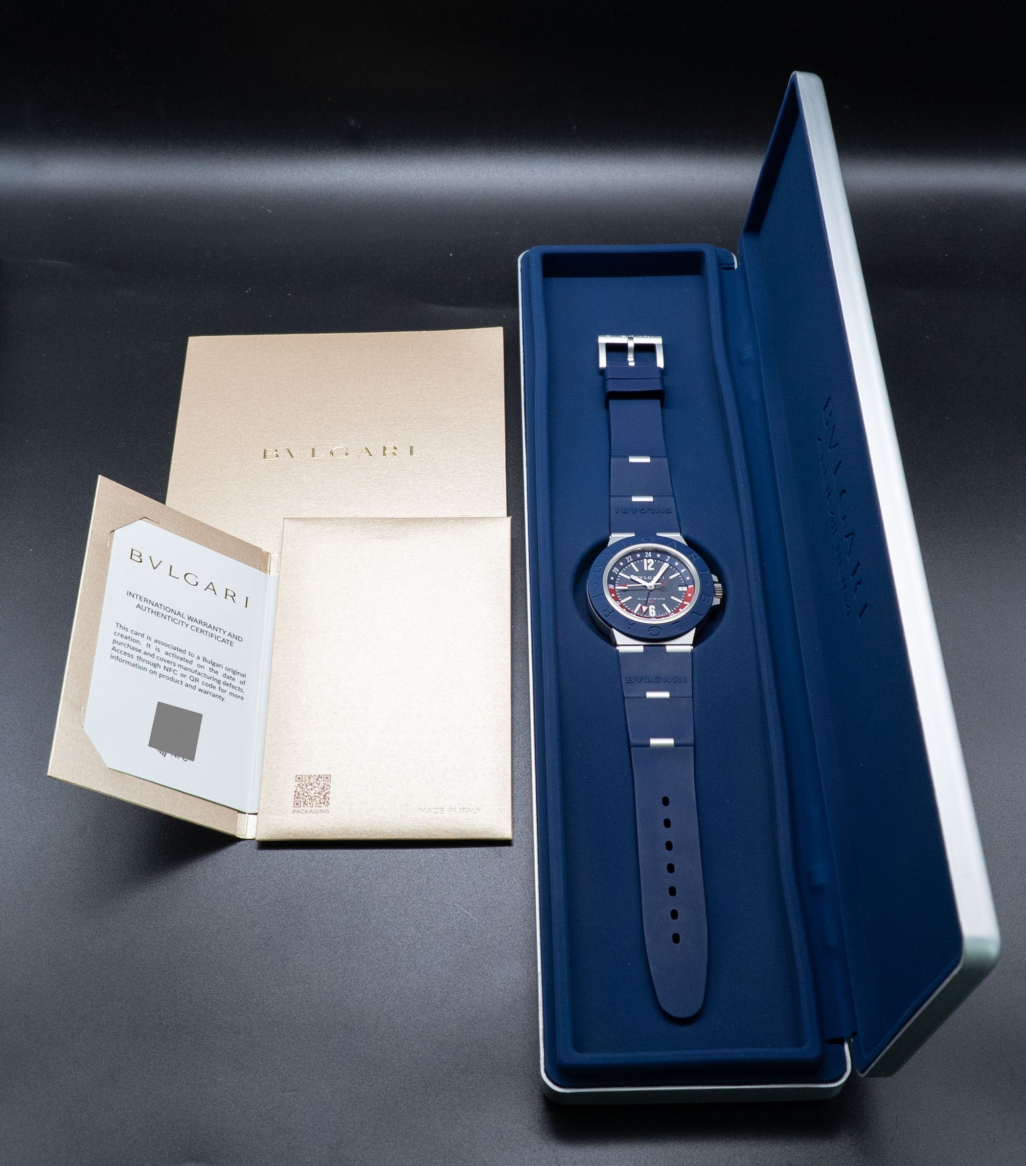 Bulgari Octo 40ATGMT Fullset 2025 Box+Papers