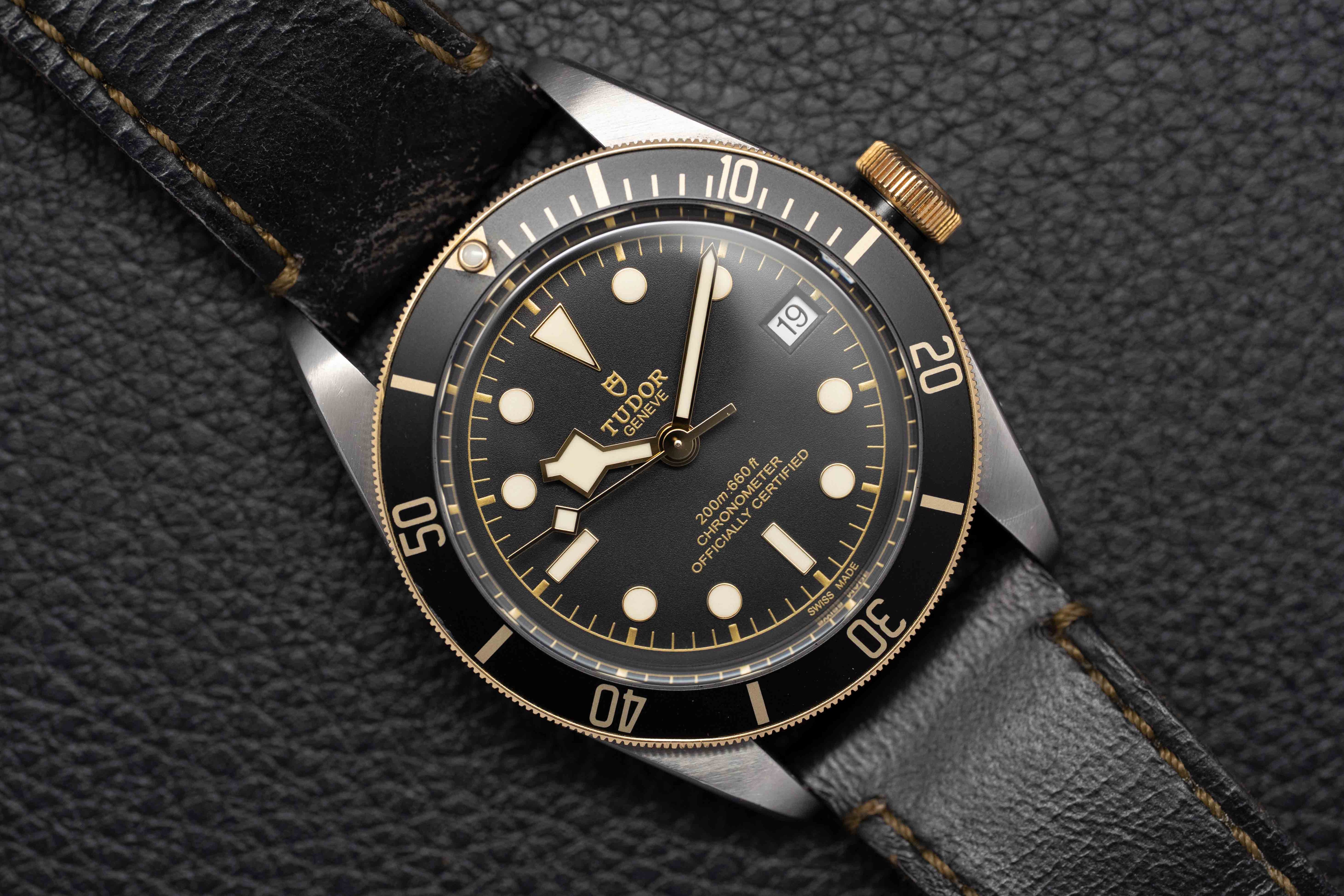 Tudor Black Bay S&G 79733N Black Dial Papers 2021