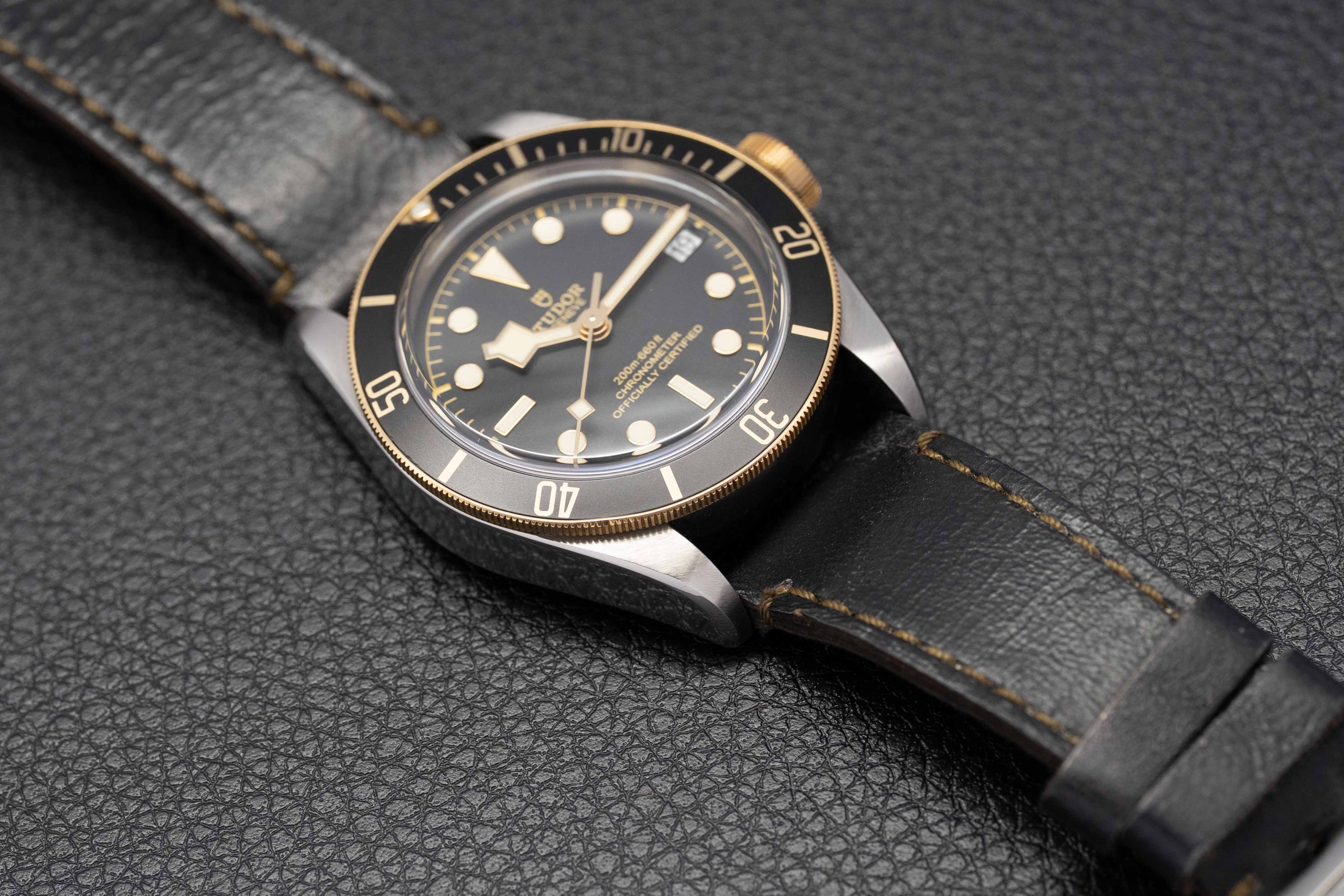 Tudor Black Bay S&G 79733N Black Dial Papers 2021