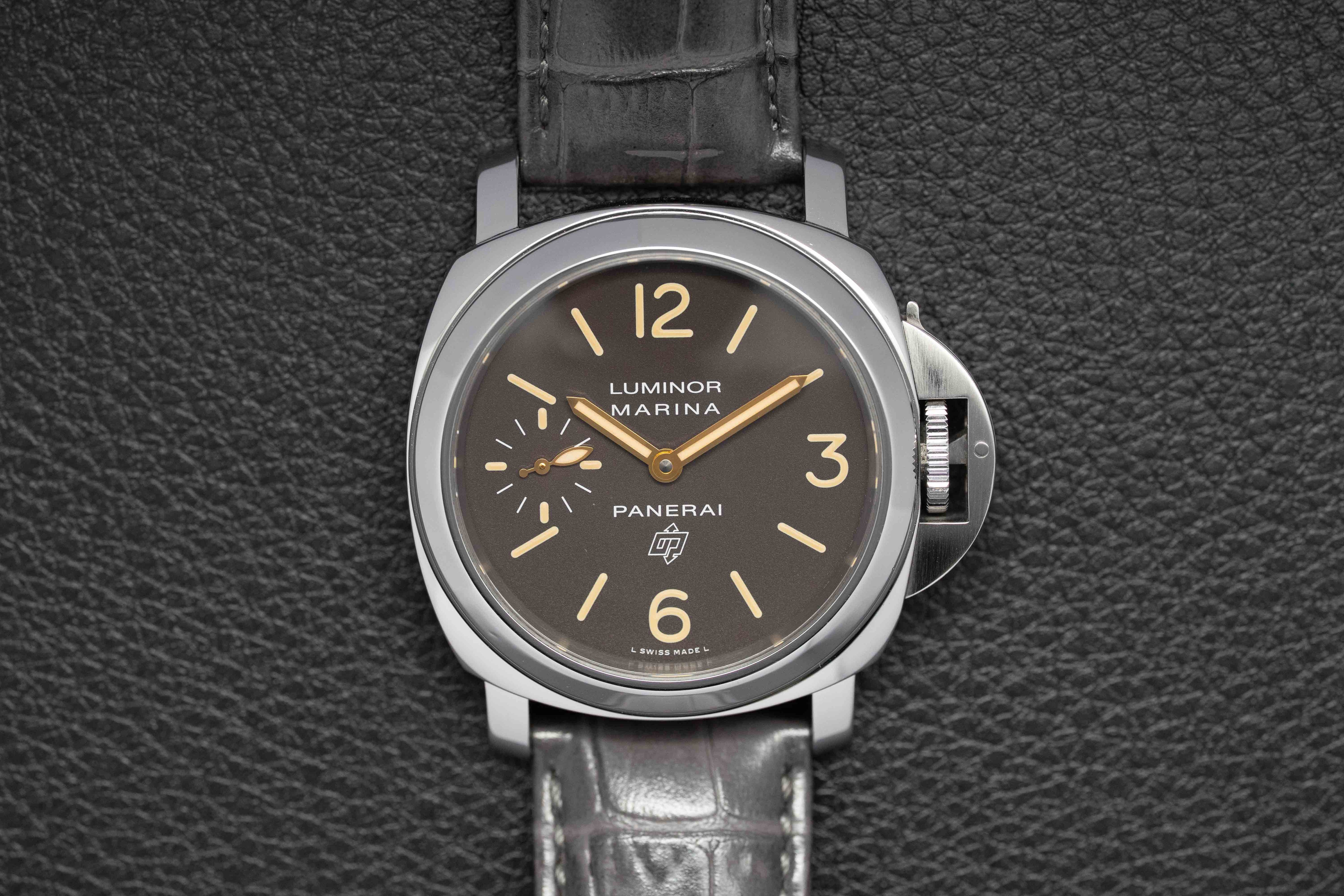 Panerai Luminor Marina 8 Days PAM00632 Black Dial Papers 2016