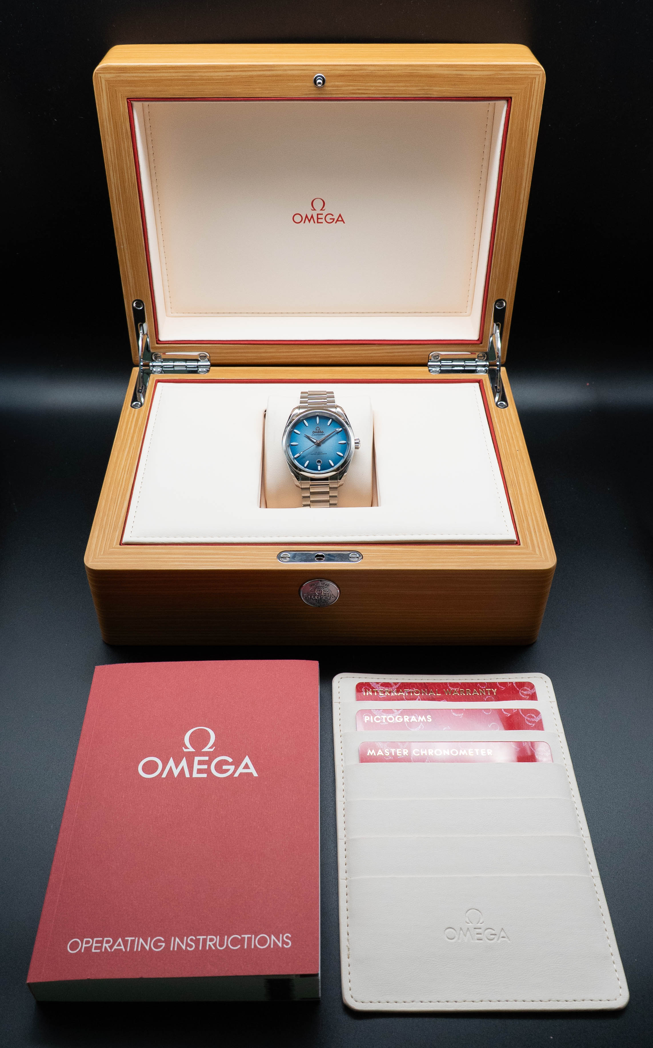 Omega Aqua Terra 220.10.38.20.03.004 Fullset 2023 Box+Papers
