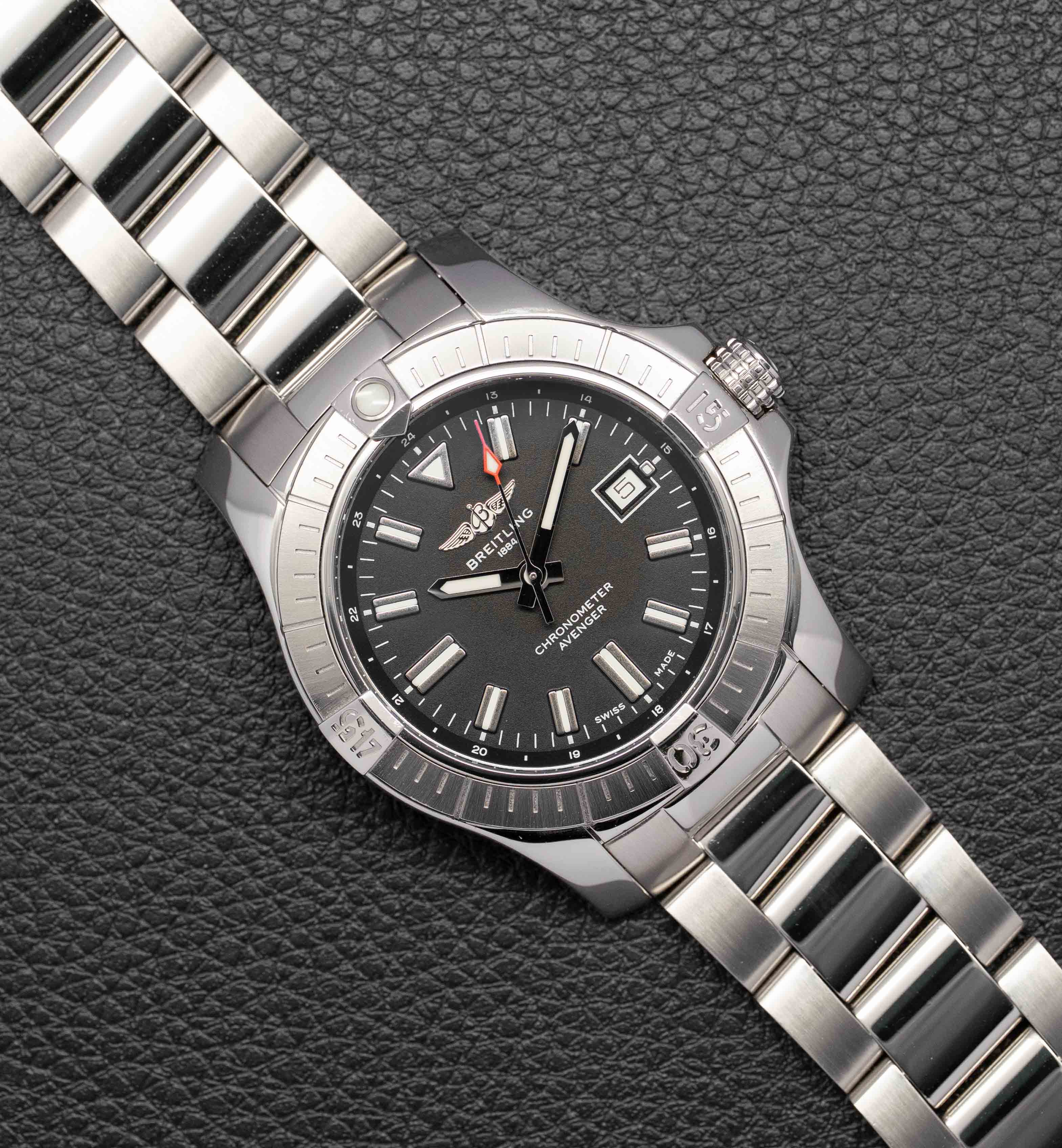 Breitling Avenger Automatic 43 A17318 Black Dial 2020 Papers