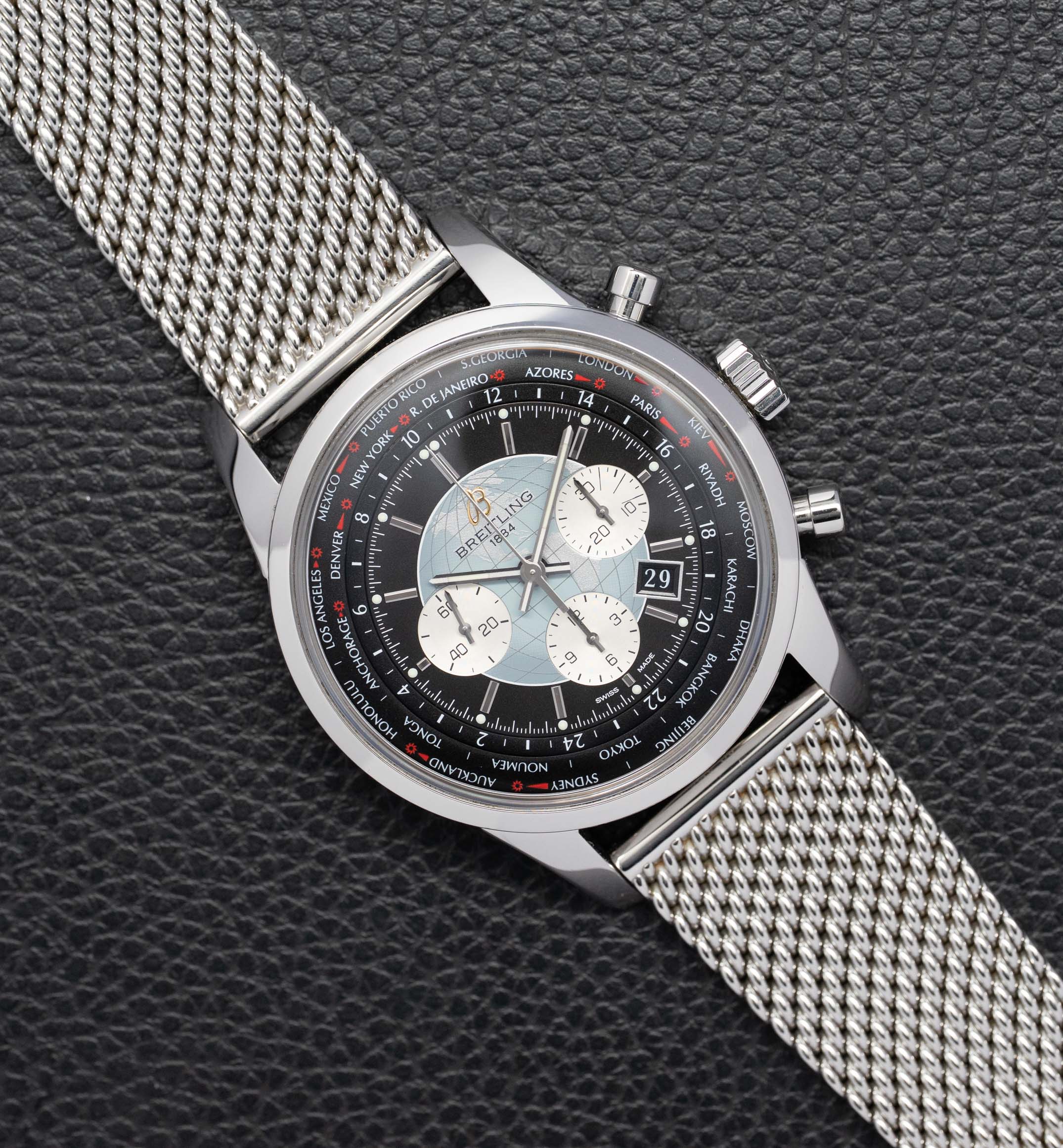 Breitling Transocean Unitime AB0510 Fullset 2013 Box+Papers