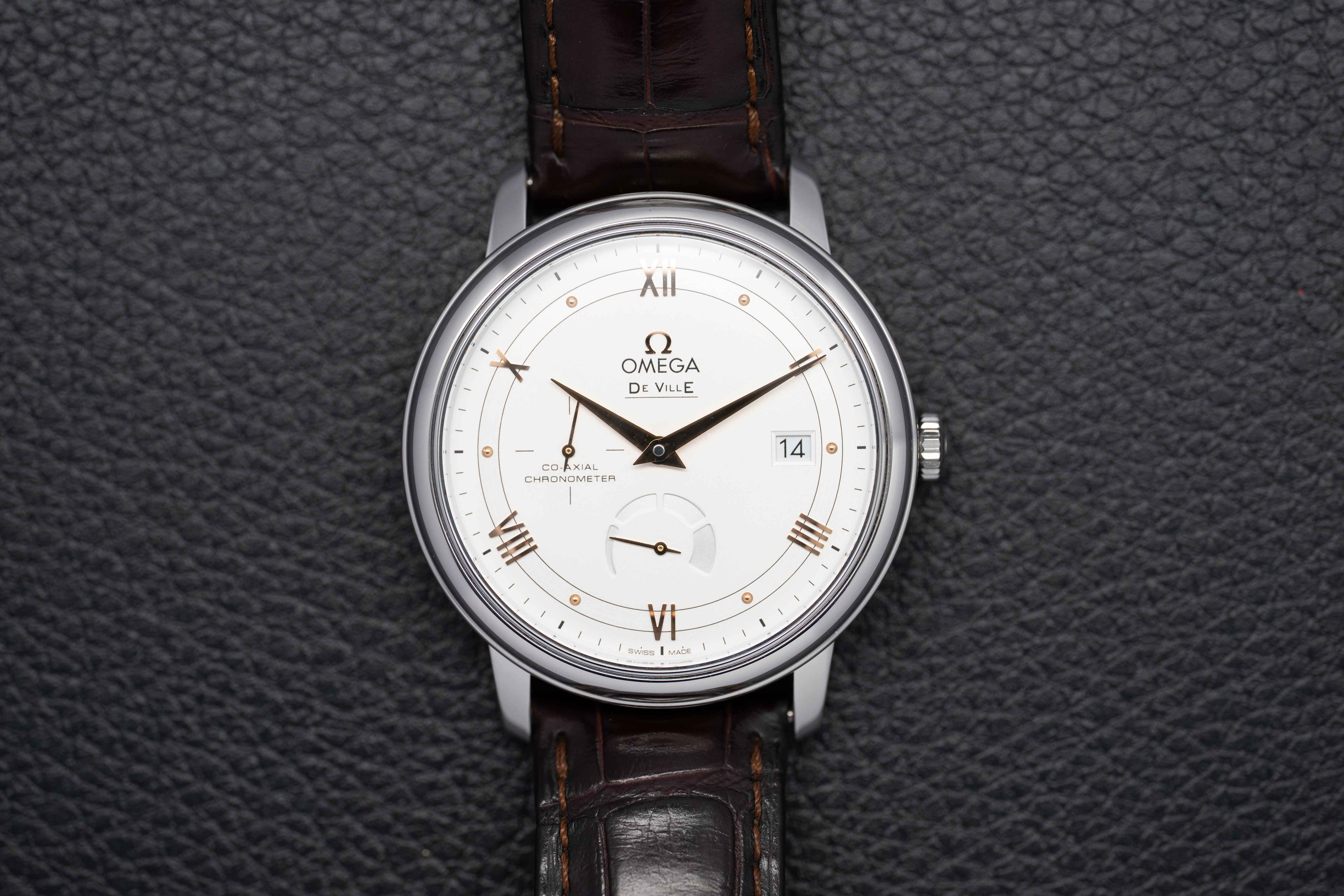 Omega De Ville Prestige Power Reserve 424.13.40.21.02.002 Fullset 2021 Box+Papers