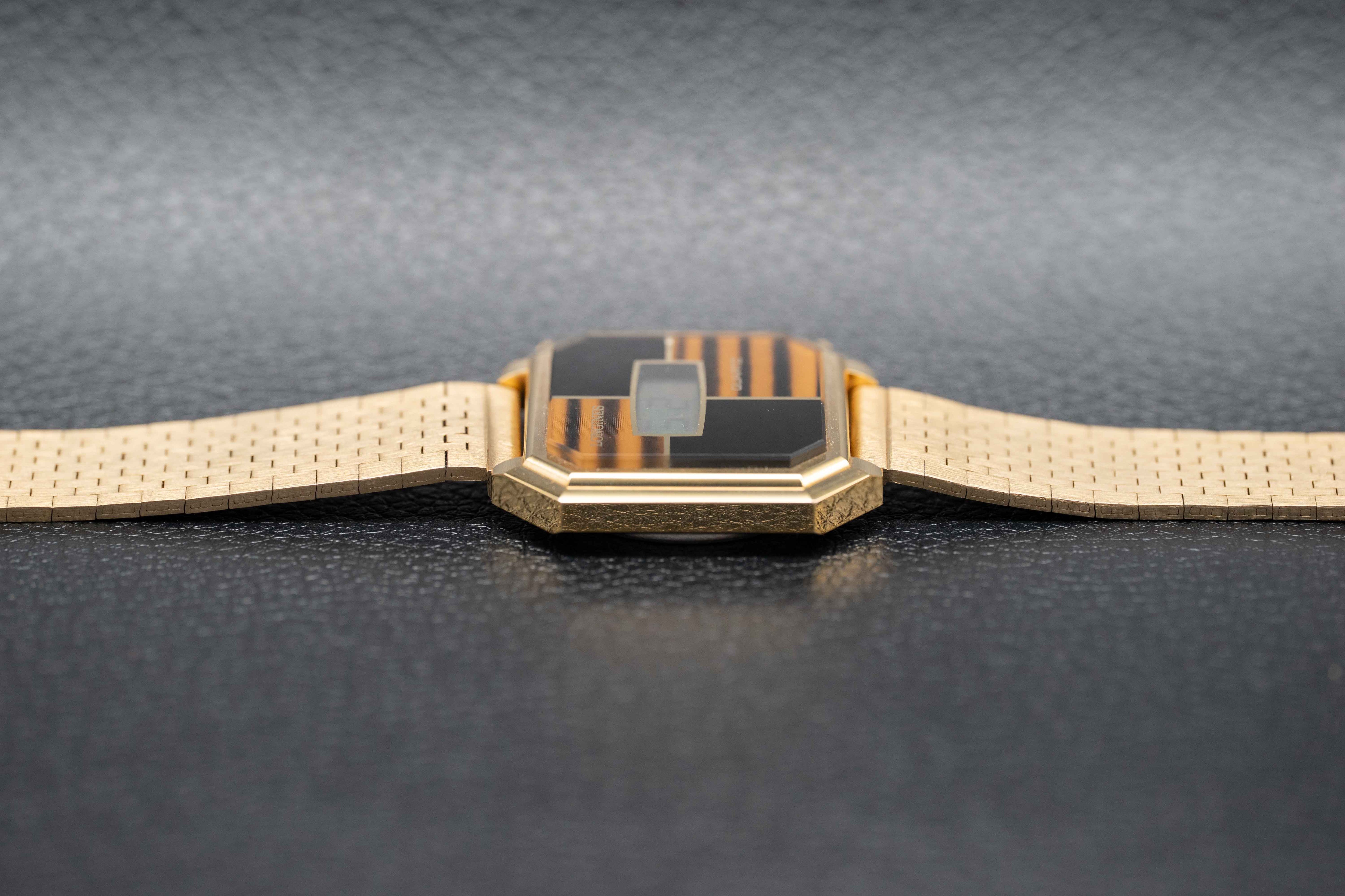 Longines Conquest 9229-LCD Brown Dial Tiger Eye