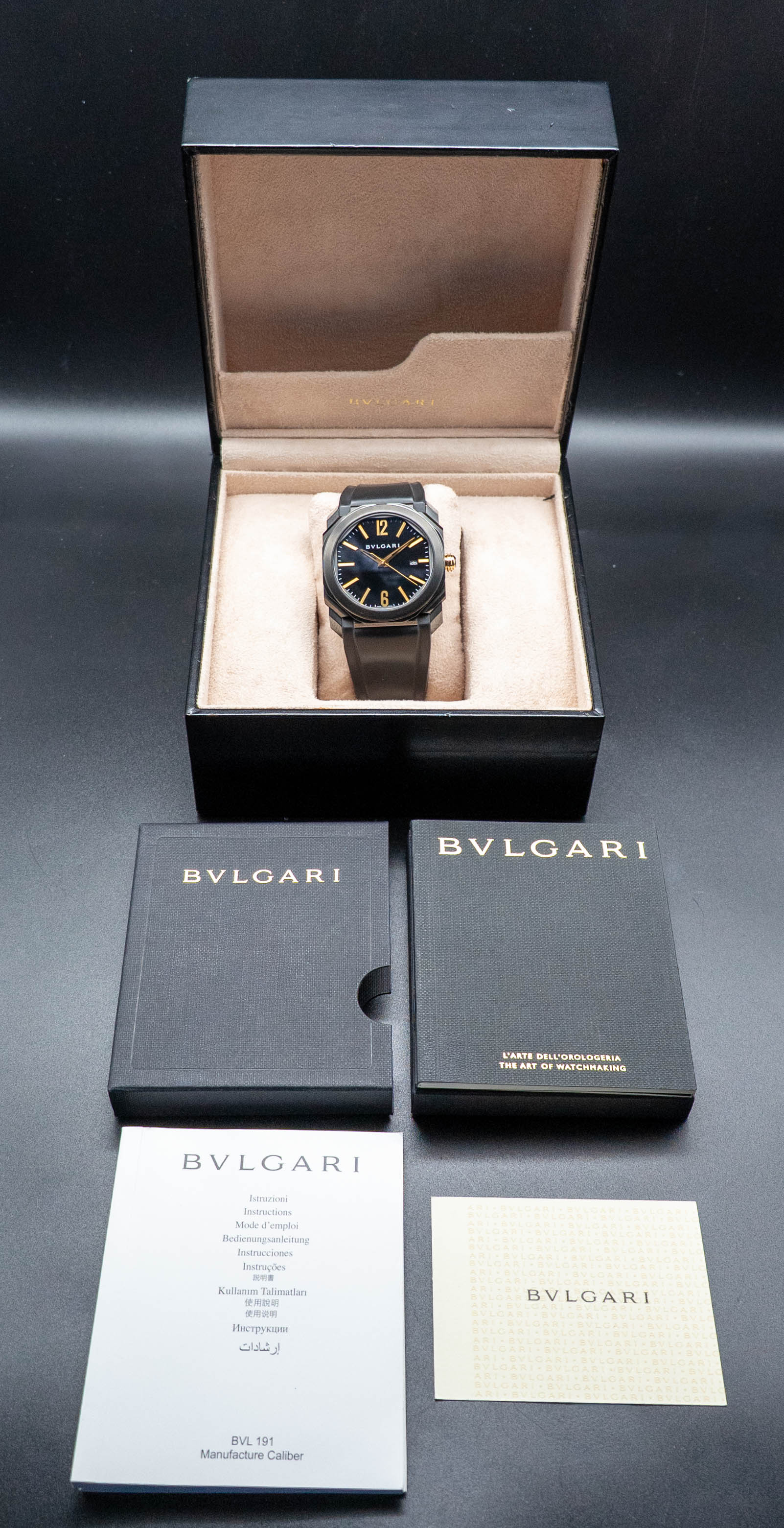 Bulgari Octo BGO38S Fullset 2016 Box+Papers