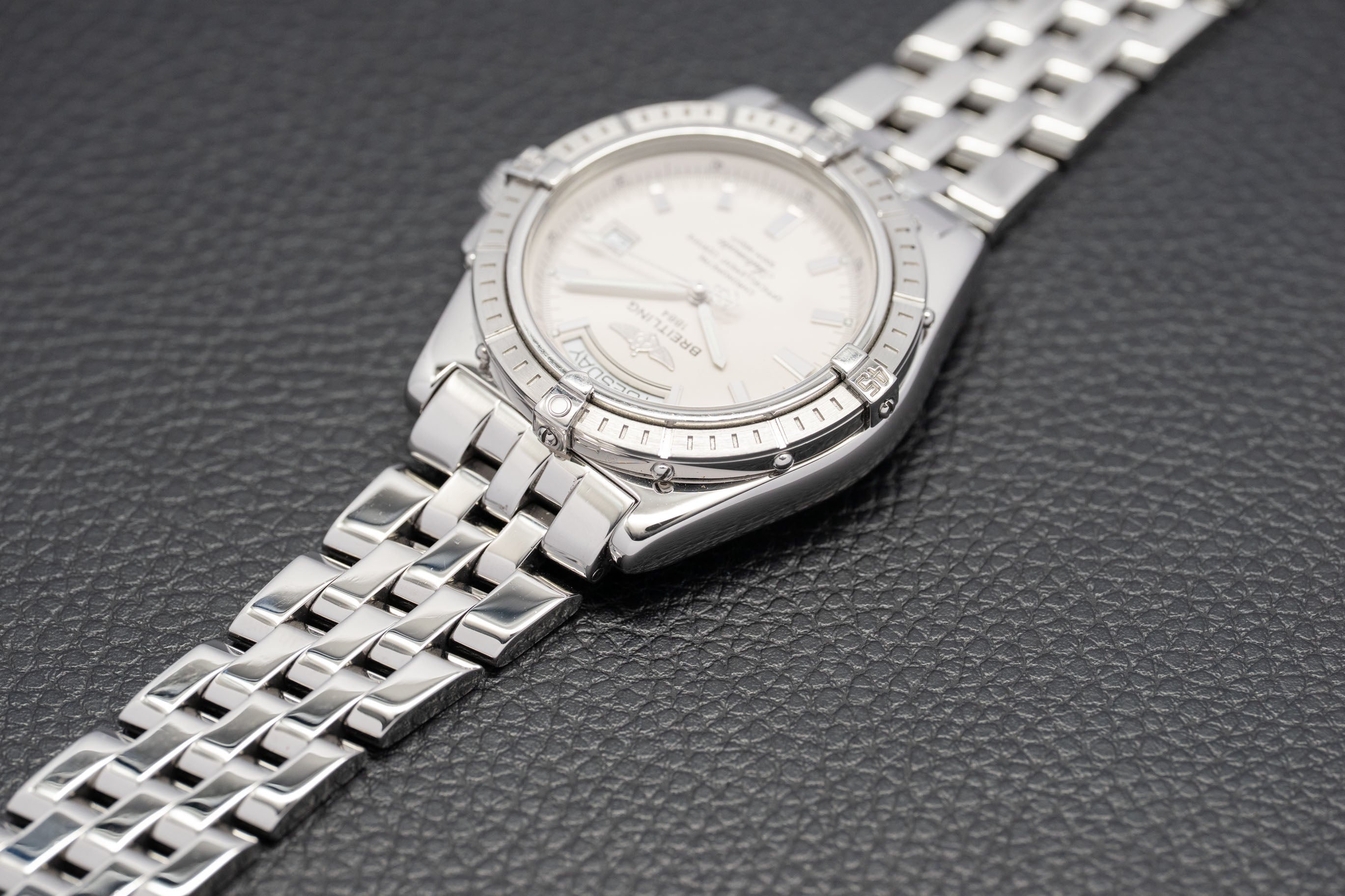 Breitling Colt Automatic A45355 Silver Dial 2005